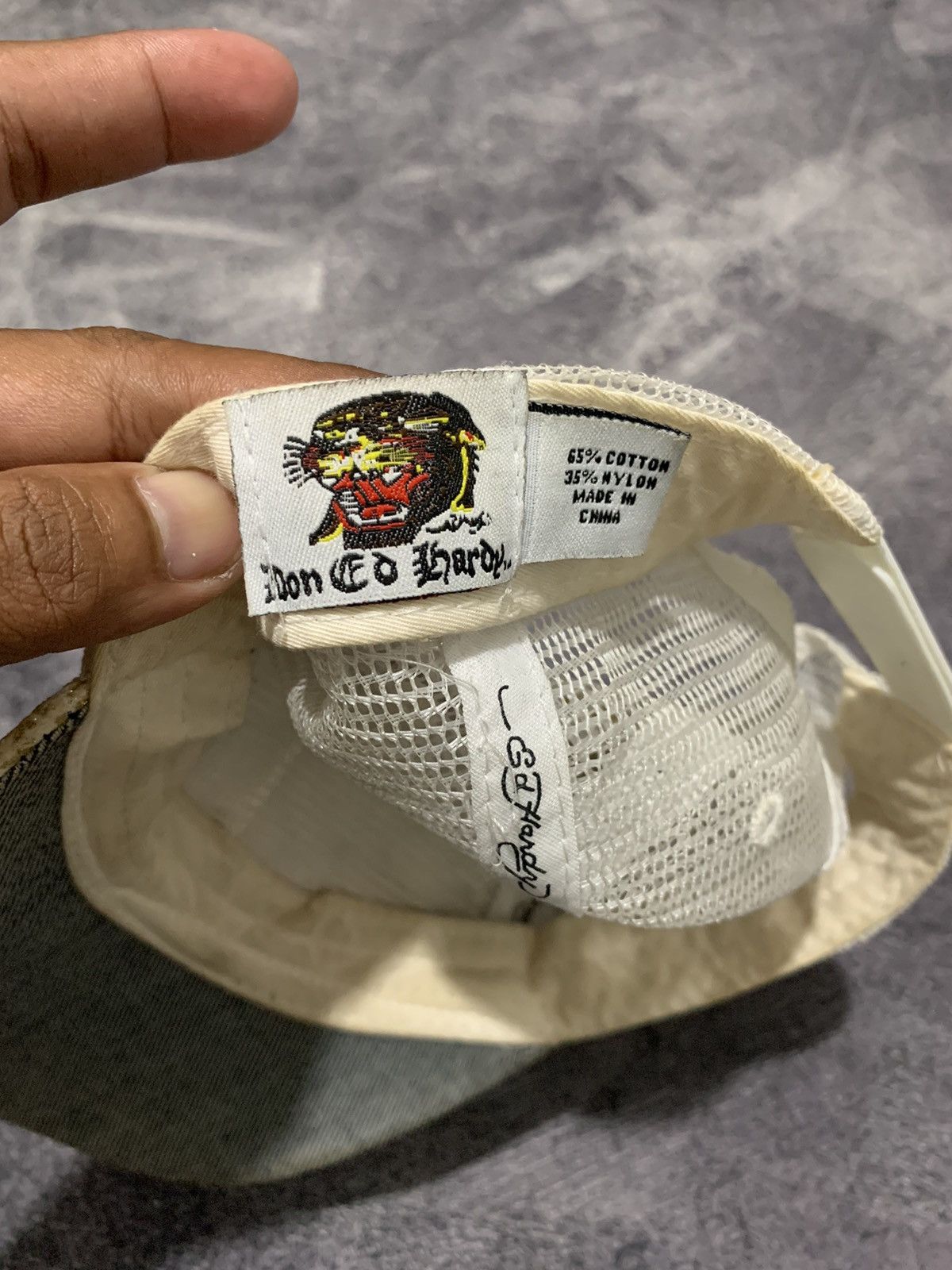 Ed Hardy Hats cap trucker ed hardy eternal love Size ONE SIZE - 6 Thumbnail