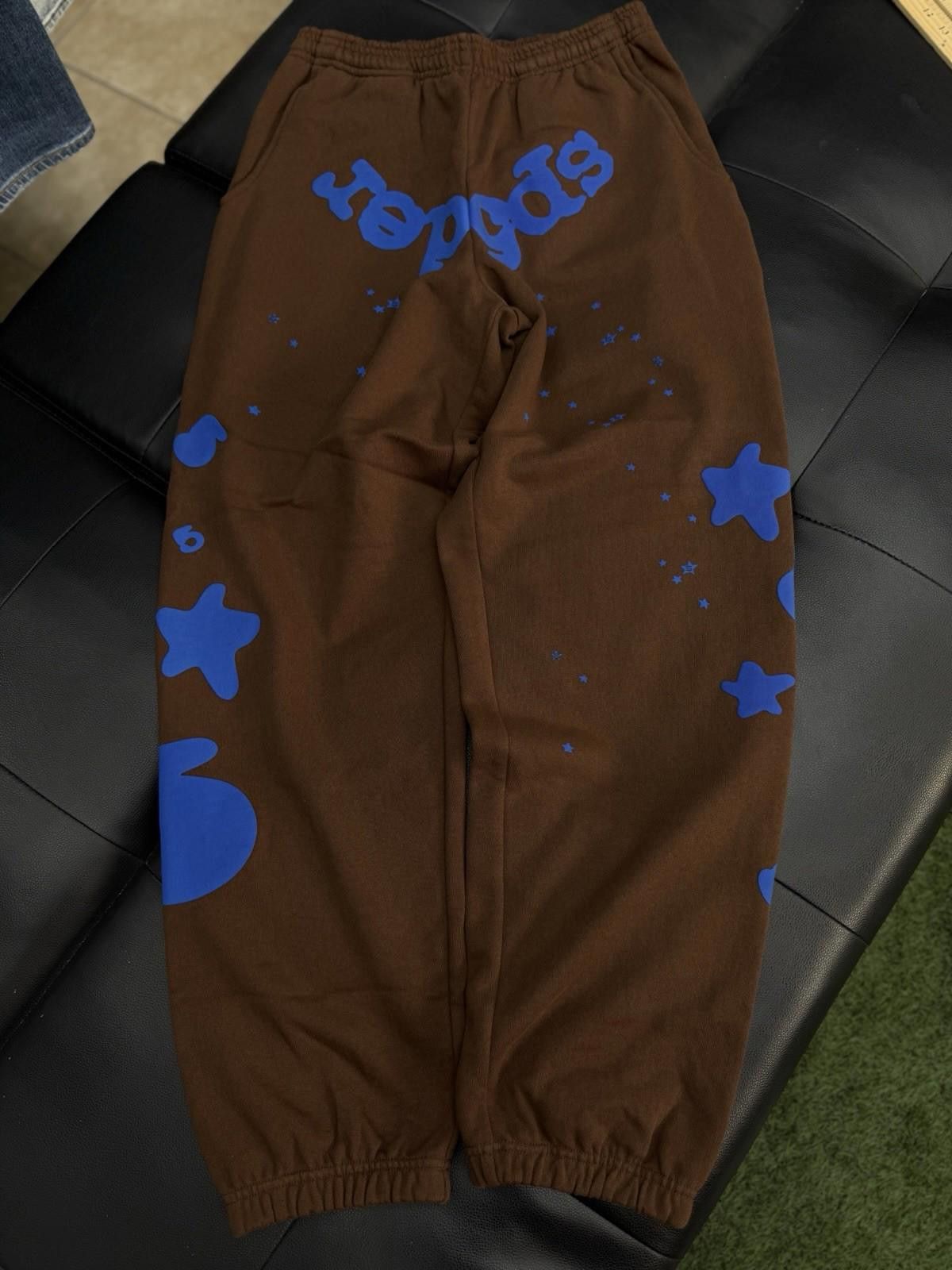 Other Size S - Sp5der Worldwide Brown/Blue Sweats Authentic Size US 30 / EU 46 - 1 Thumbnail