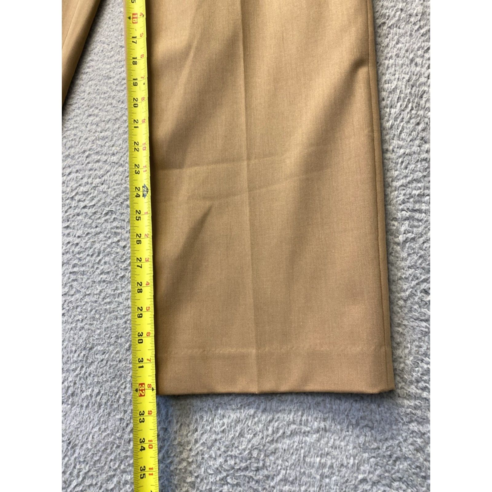 Uniqlo Uniqlo Pants Women Gold Pleated Wide-Leg 31x32 Adult Regular Wide-Leg Dress Pants Womens Size 24" / US 00 / IT 34 - 4 Thumbnail