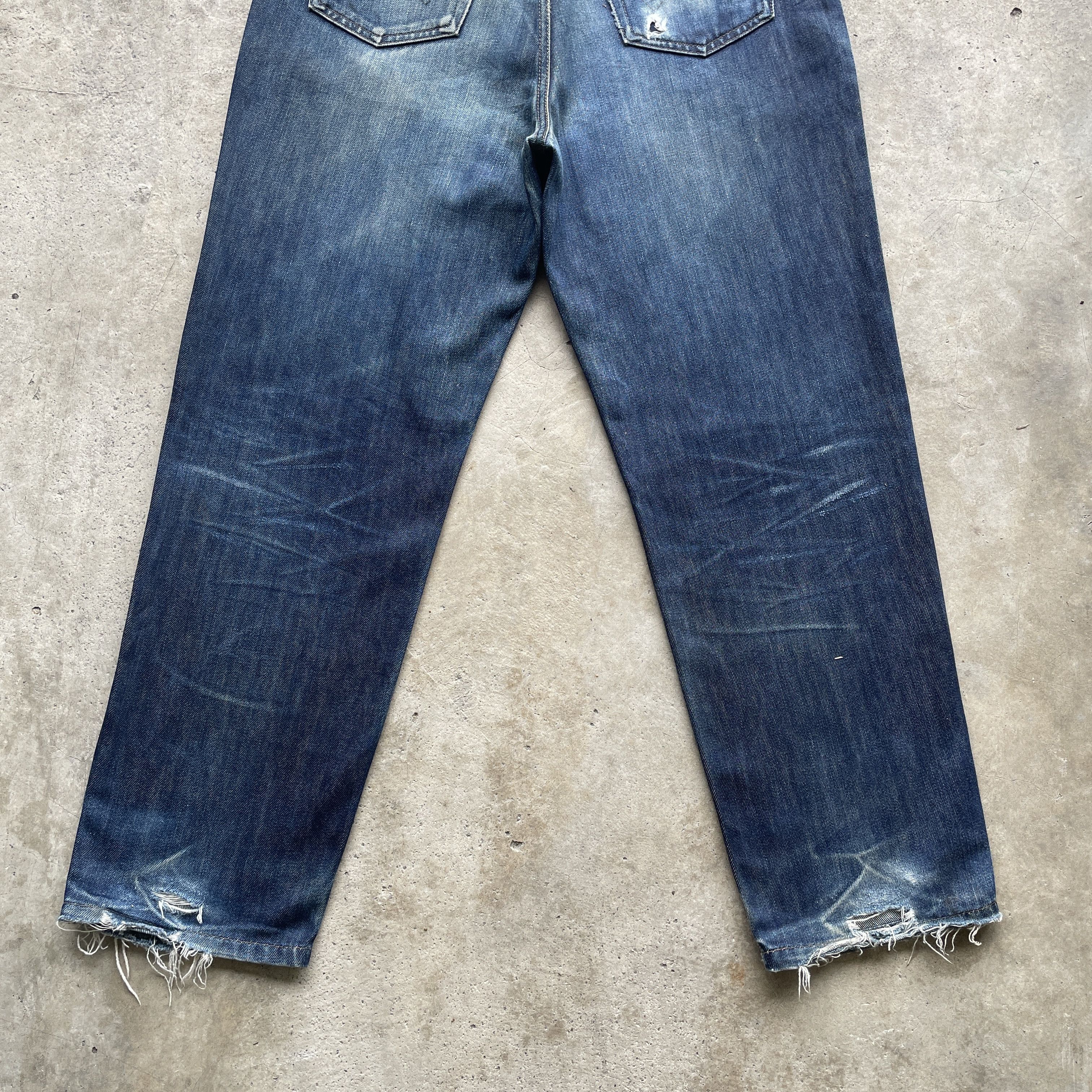 Edwin × Jean VINTAGE EDWIN 403 JEANS FADED DENIM PANTS W32 Size US 32 / EU 48 - 10 Thumbnail