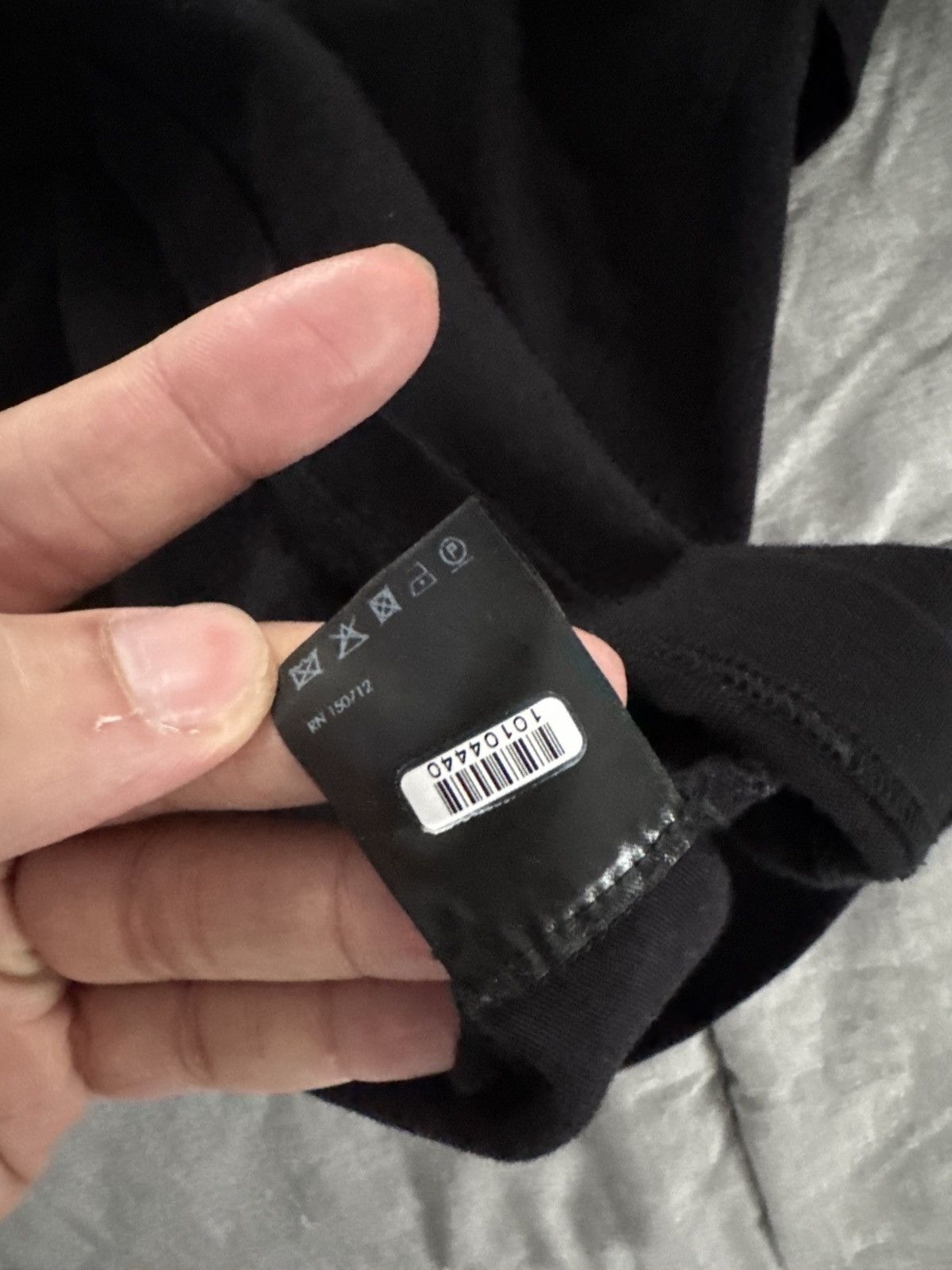 Amiri Amiri black Logo T Size US L / EU 52-54 / 3 - 5 Thumbnail