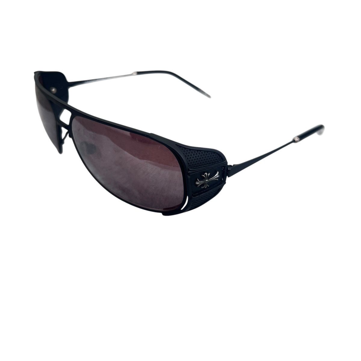 Chrome Hearts CHROME HEARTS "JONES" Side Shield Aviator Sunglasses Size ONE SIZE - 3 Thumbnail