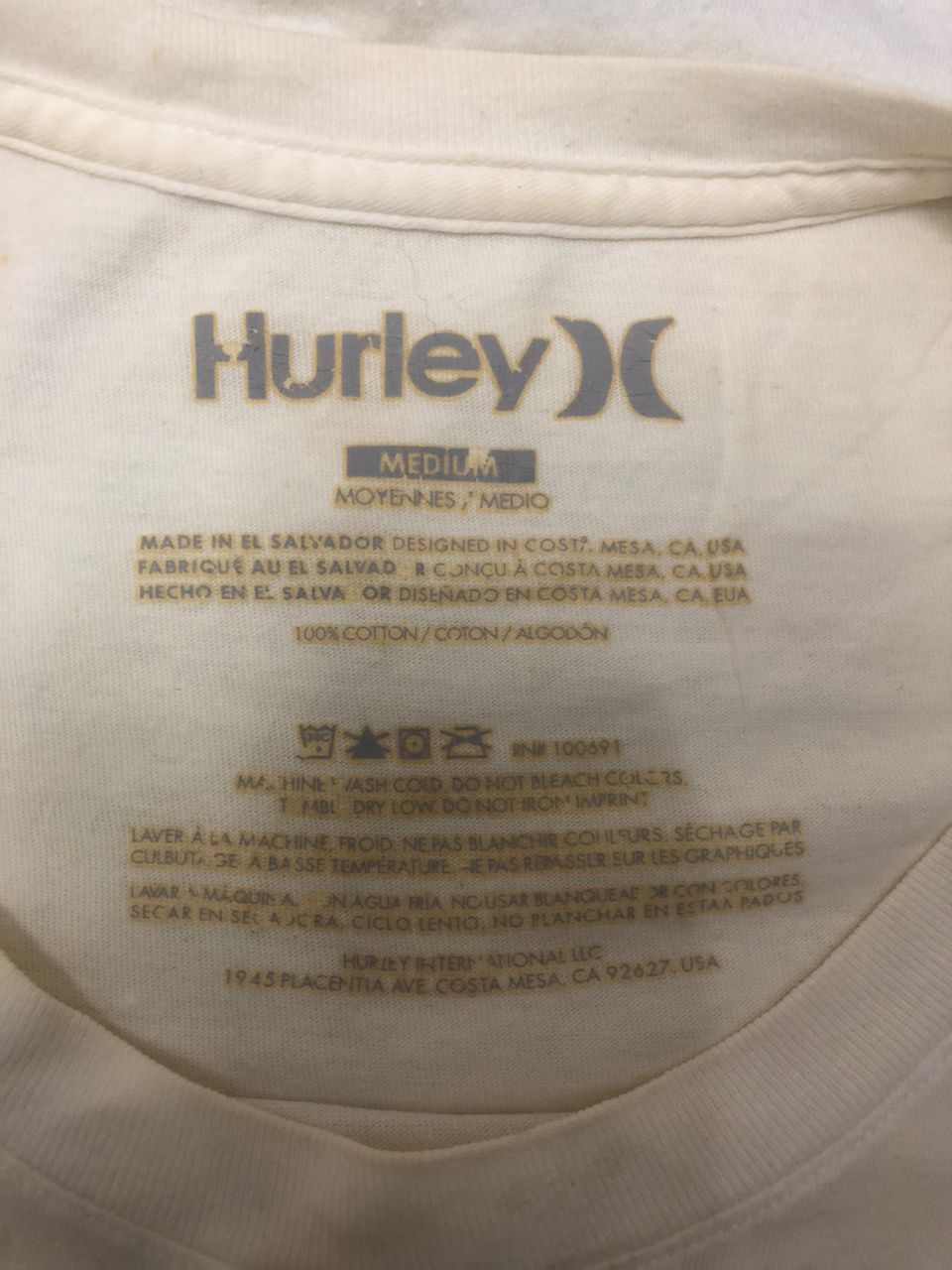 Hurley vintage Hurley Big Wave Riding Edition Big Print Rare Design Size US M / EU 48-50 / 2 - 9 Thumbnail