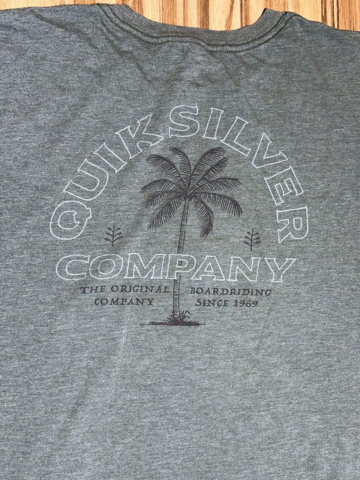 Quiksilver Quiksilver Men's Green Graphic Tee Size US XXL / EU 58 / 5 - 3 Thumbnail