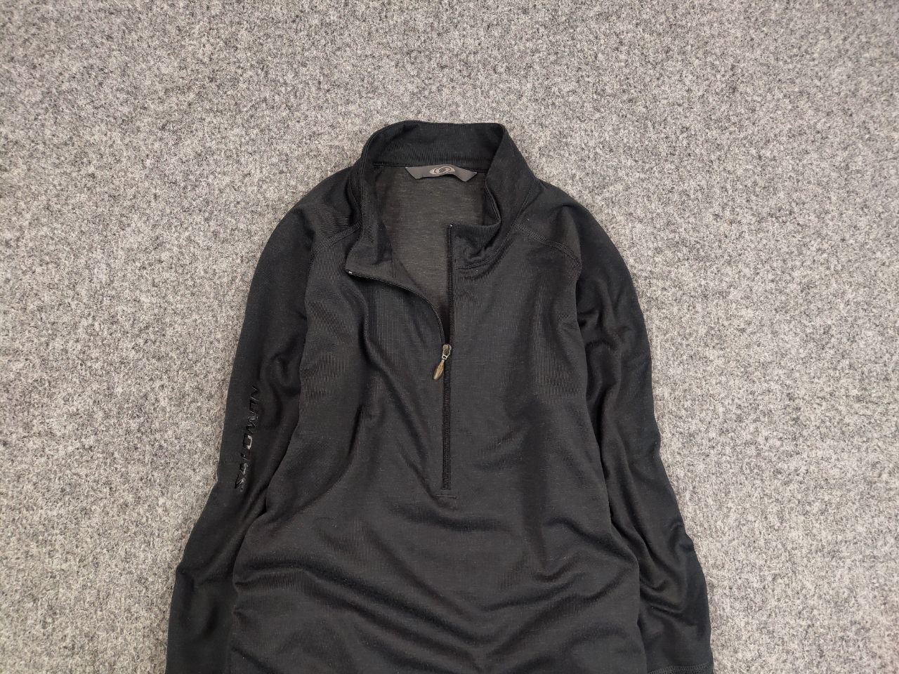 Salomon Vintage 00's Salomon smart skin Light Long Sleeve 1/3 Zip Size US M / EU 48-50 / 2 - 6 Thumbnail
