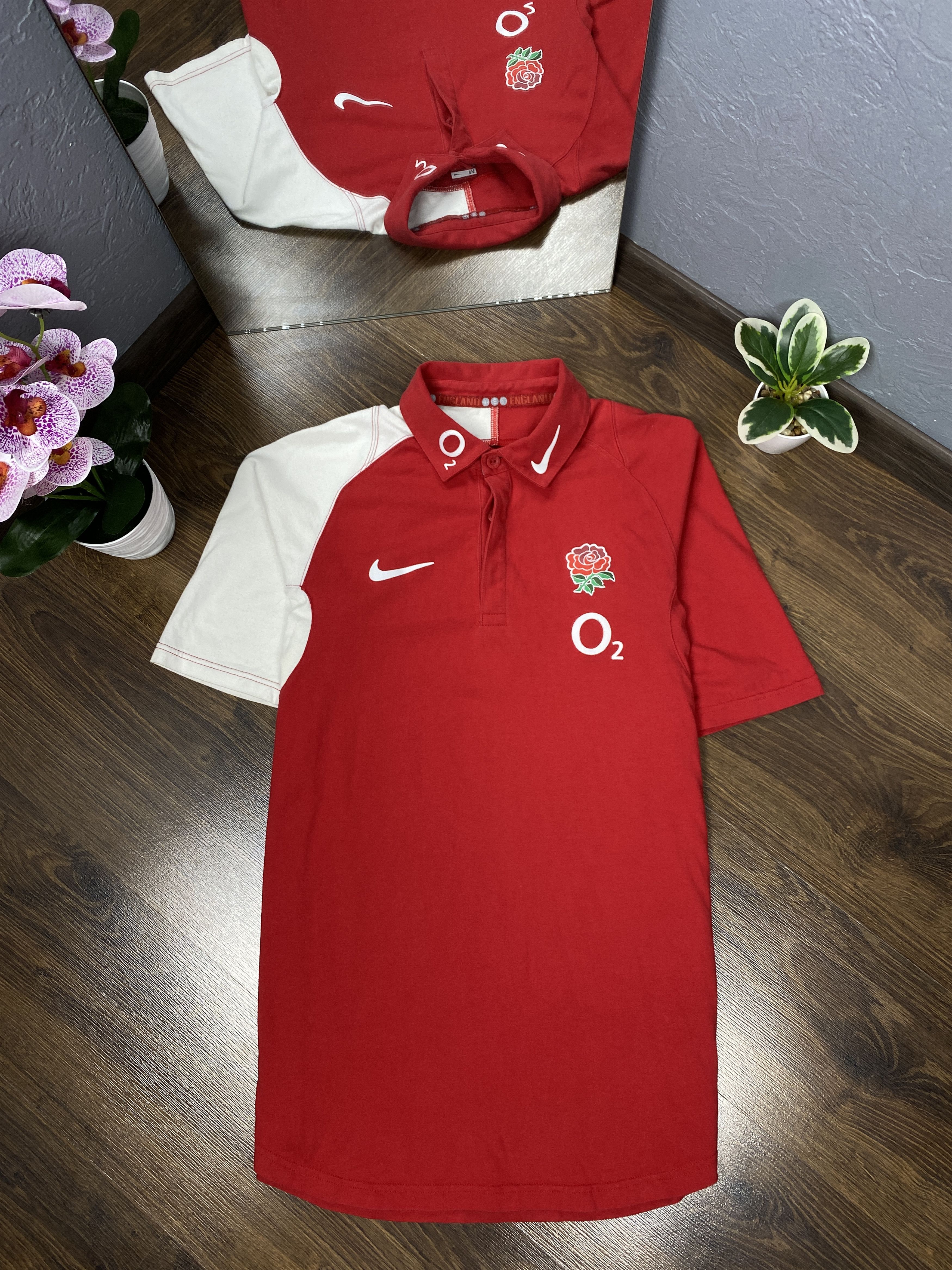Nike Nike Vintage O2 rugby polo shirt y2k Size US M / EU 48-50 / 2 - 1 Thumbnail