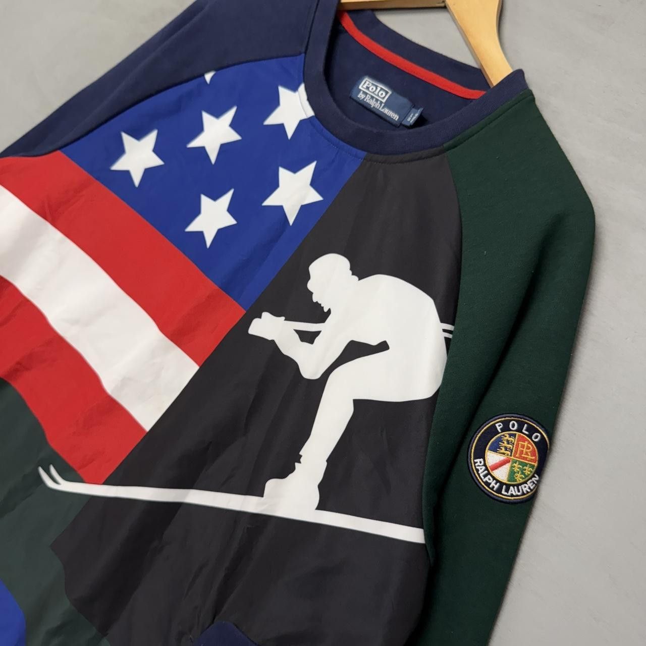 Polo Ralph Lauren Polo Ralph Lauren Ski 92 USA Sweater Sweatshirt Large Size US L / EU 52-54 / 3 - 3 Thumbnail