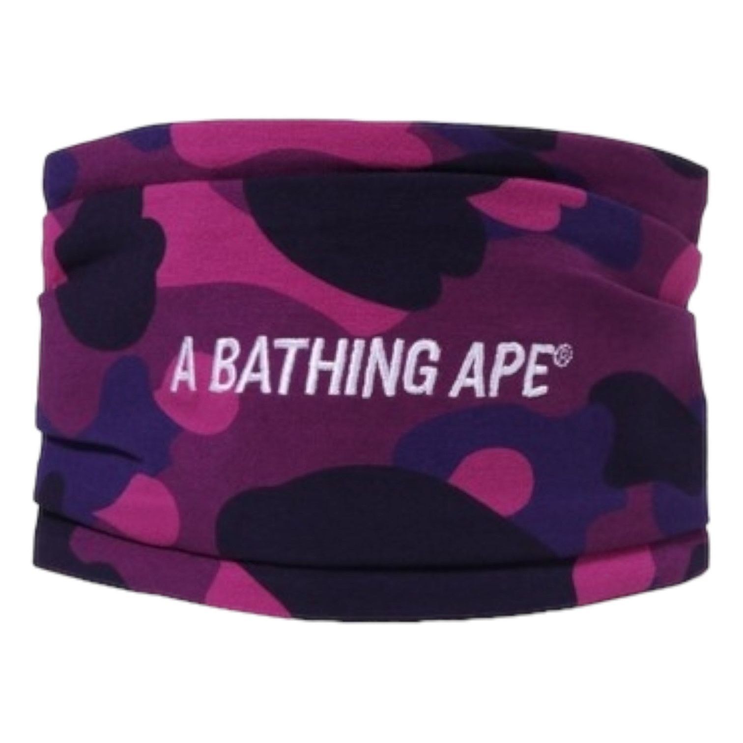 image of Bape Color Camo Headband Sample in Purple, Men's