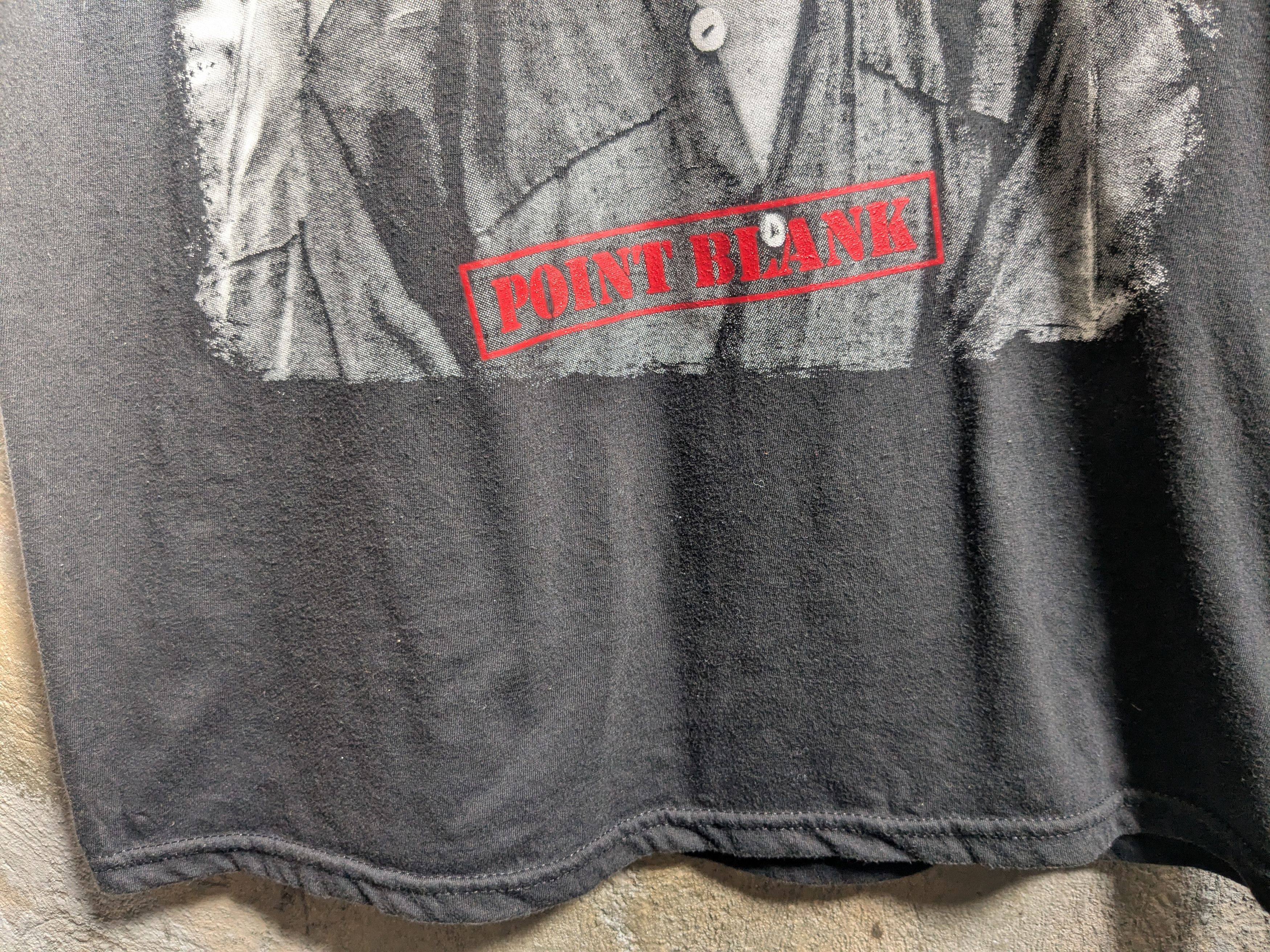 Vintage nailbomb point blank tshirt USA large hanes backhit Size US L / EU 52-54 / 3 - 8 Thumbnail