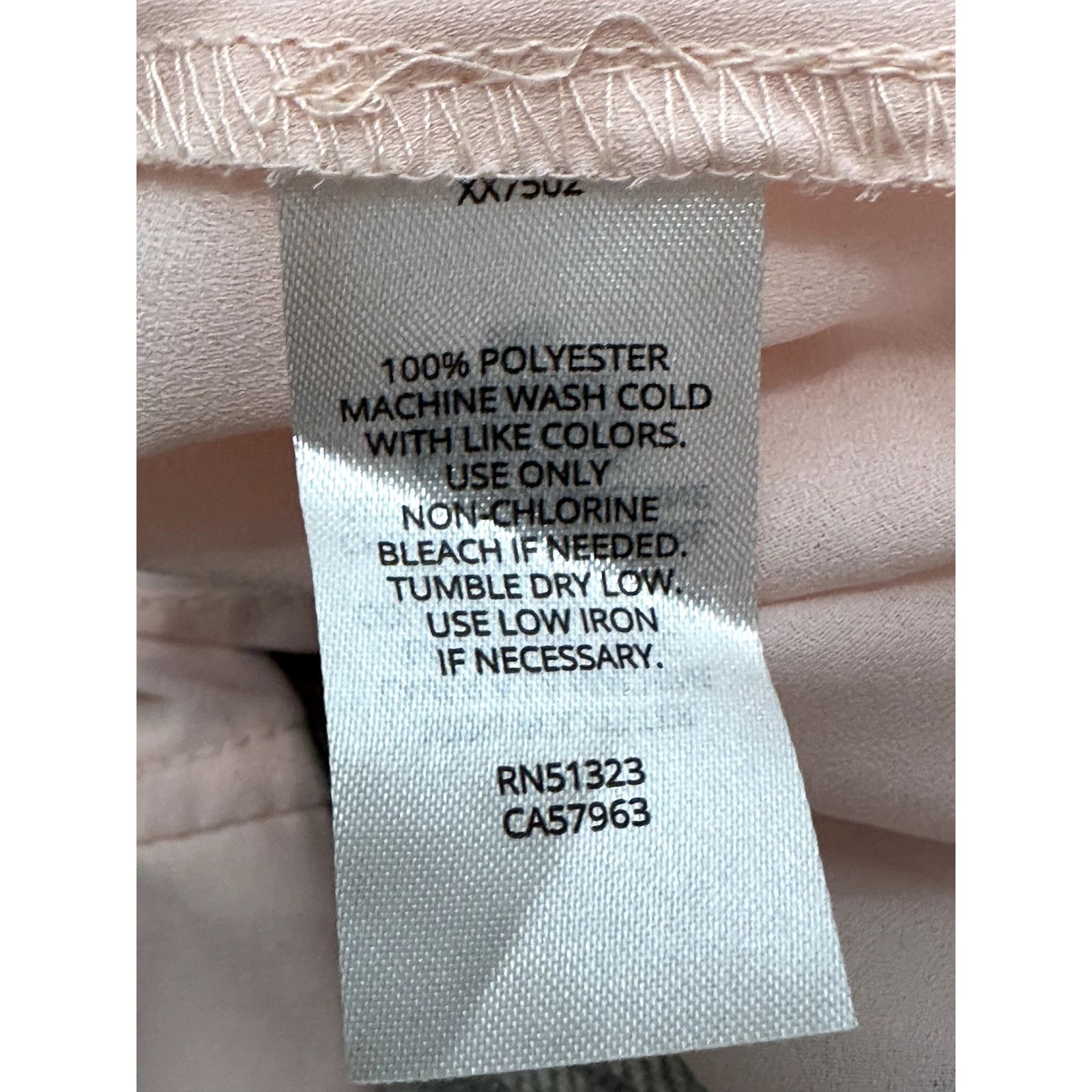 Other Halogen Faux Wrap Blouse Long Sleeves Light Pink Women's M Size M / US 6-8 / IT 42-44 - 10 Thumbnail