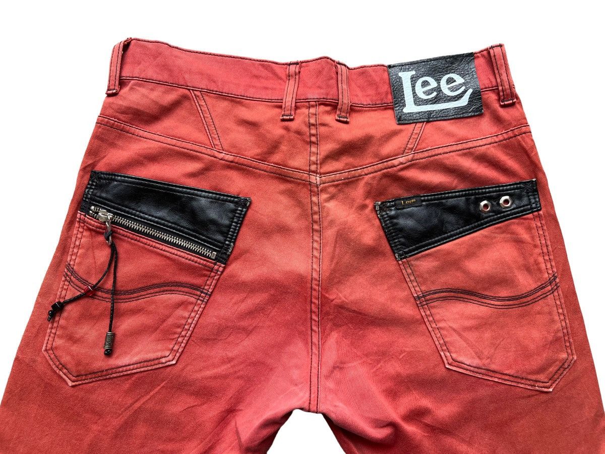 Lee Lee Multipocket Tactical Bondage Red Straight Pants 33x30 Size US 33 - 6 Thumbnail