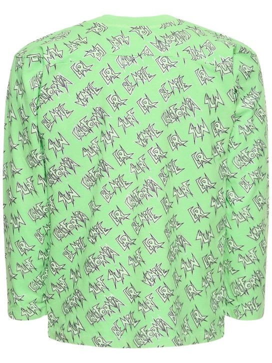 ERL o1y0125 T-Shirt in Green/White Size US XL / EU 56 / 4 - 2 Thumbnail