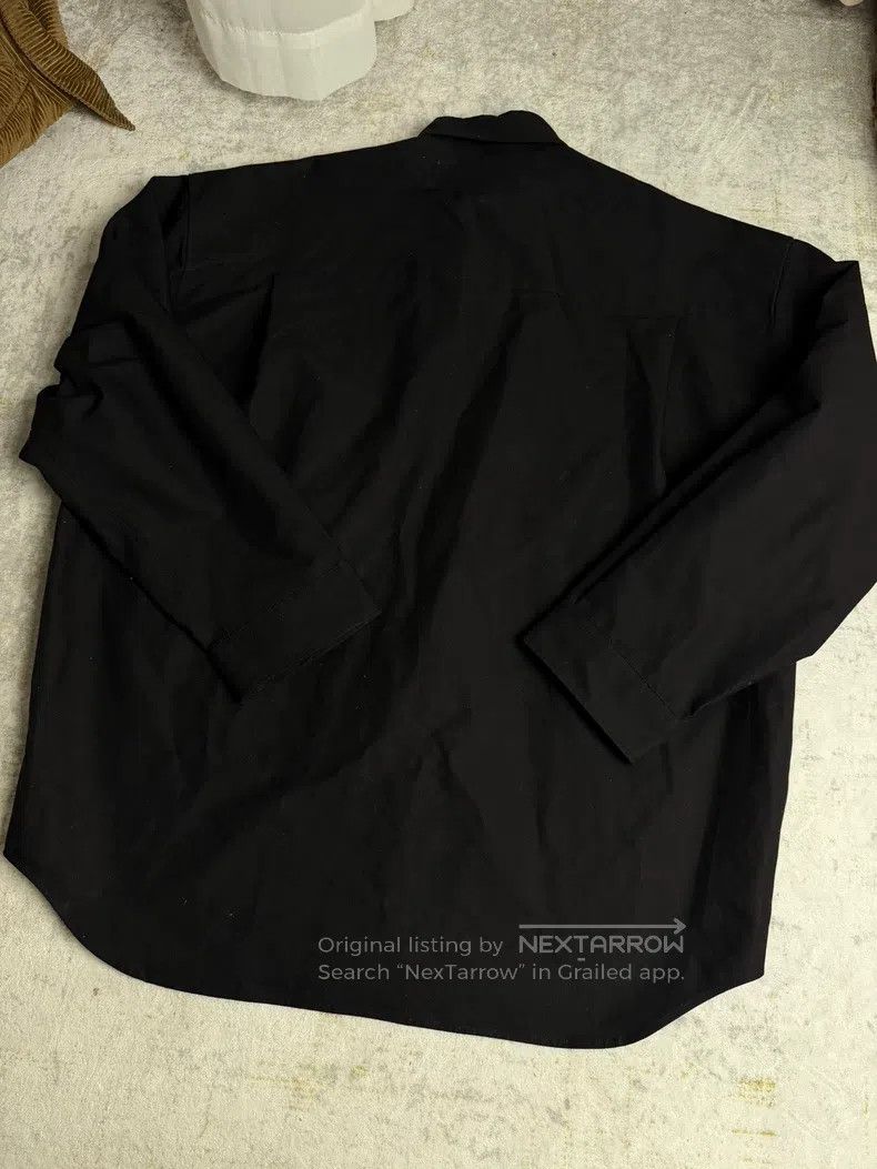 Balenciaga Balenciaga Solid Black Shirt Size US XS / EU 42 / 0 - 2 Thumbnail