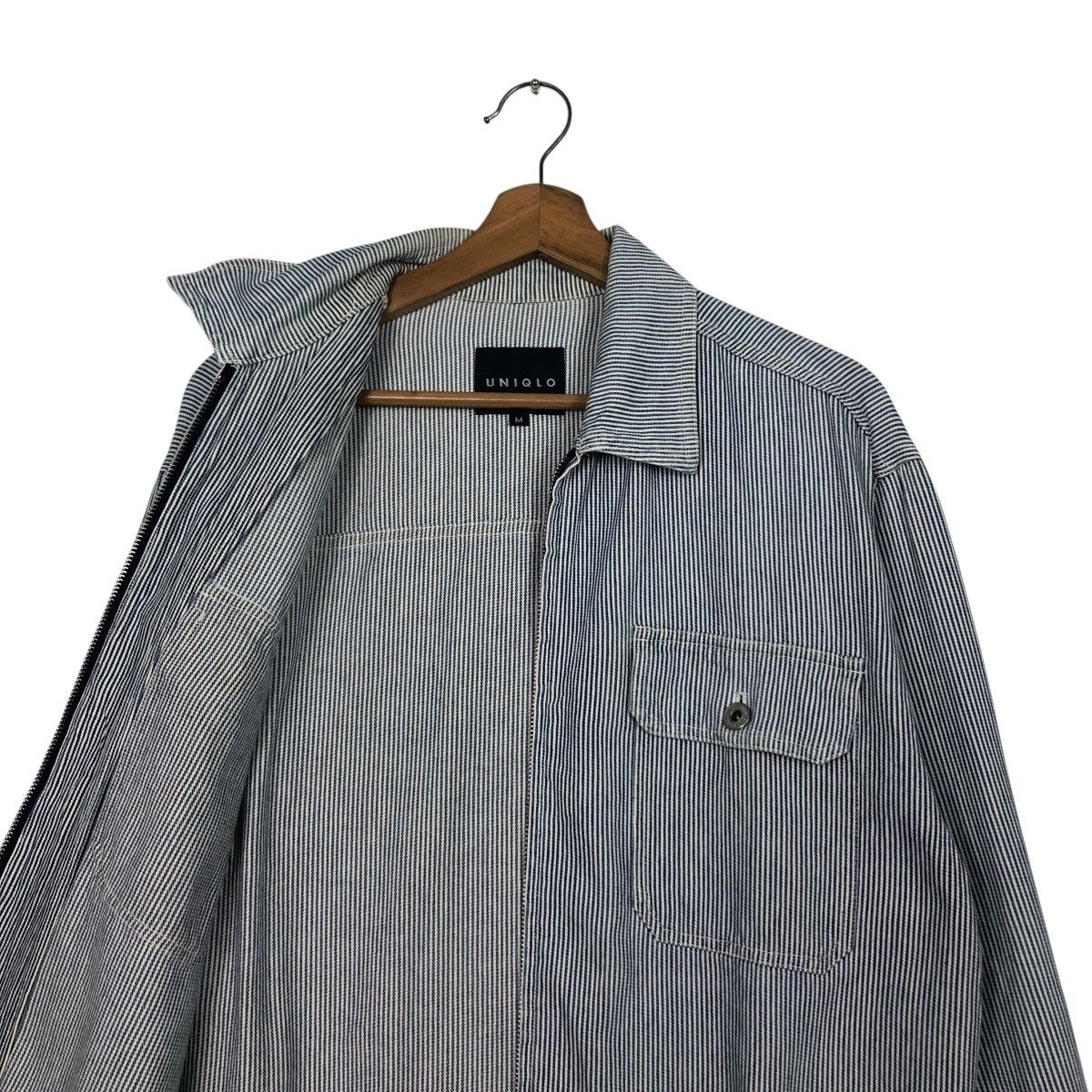 Japanese Brand 📌Vintage Hickory Chore Jacket Uniqlo Striped Issey Miyake Size US M / EU 48-50 / 2 - 12 Thumbnail