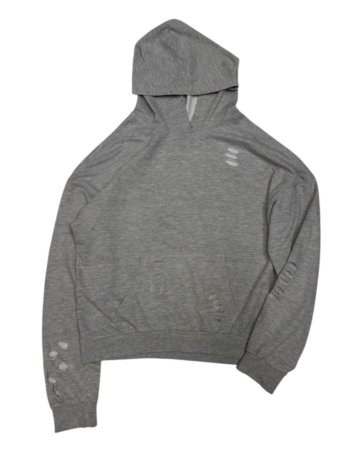 Stussy 🔥STUSSY THRASHED DISTRESSED PLAIN HOODIES Size US M / EU 48-50 / 2 - 3 Thumbnail
