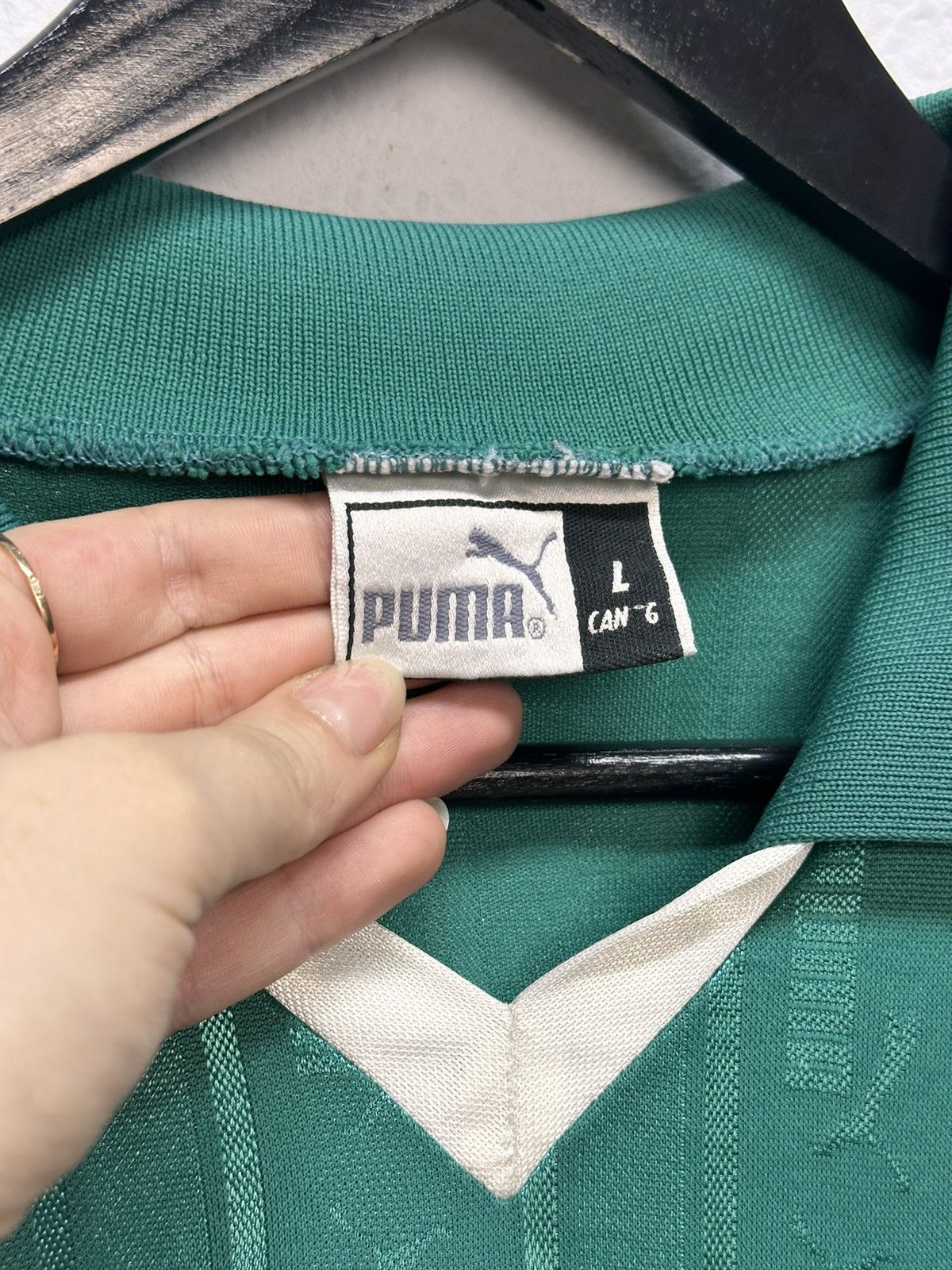 Puma Vintage Jersey West Germany Puma soccer Adidas Size US L / EU 52-54 / 3 - 6 Thumbnail