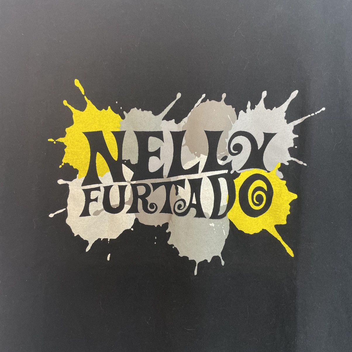 Vintage 2002 Nelly Furtado Burn in the Spotlight Tour Shirt