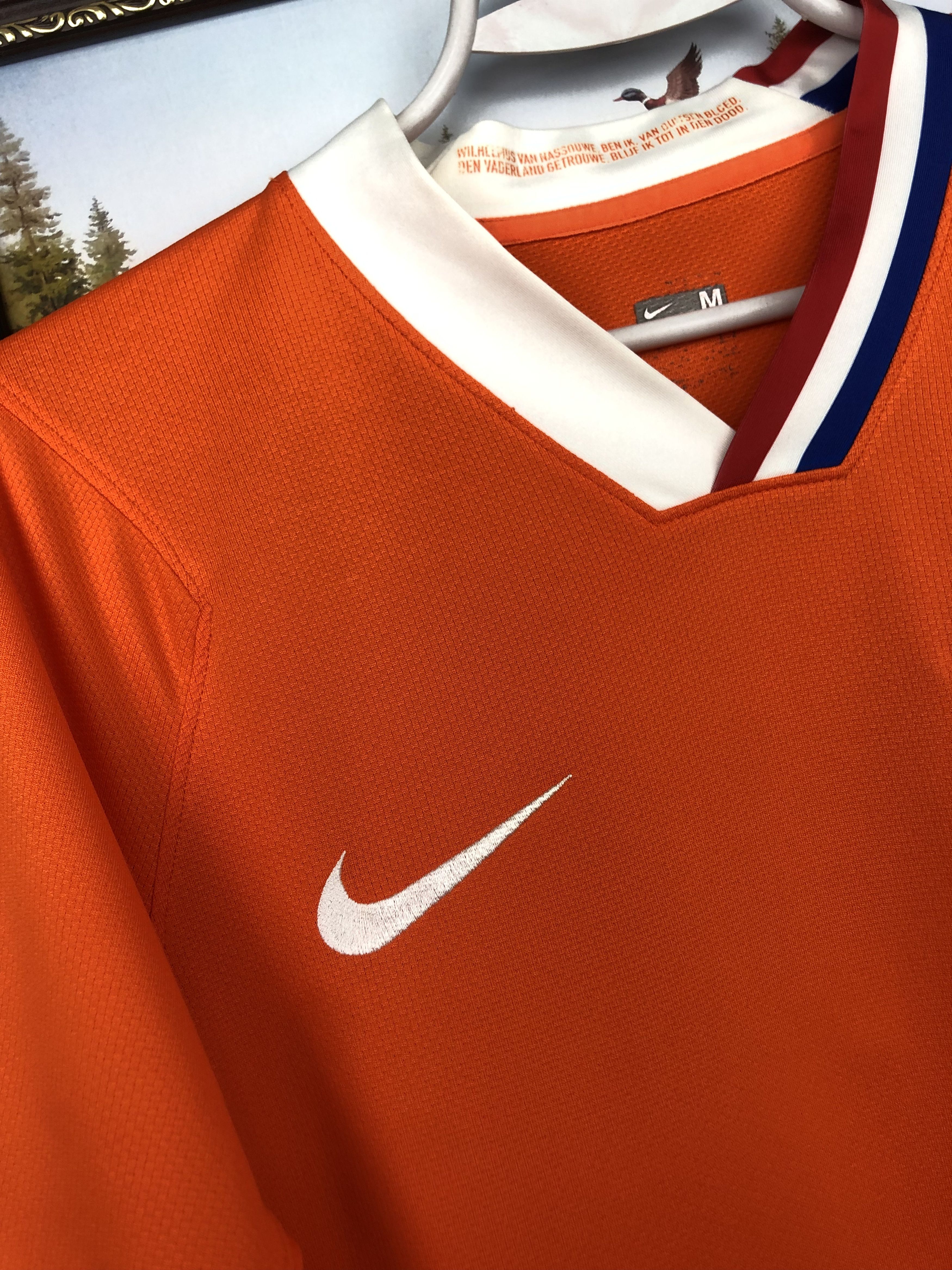 Nike Netherlands football shirt 2008 Soccer Nike Holland Jersey Size US M / EU 48-50 / 2 - 4 Thumbnail