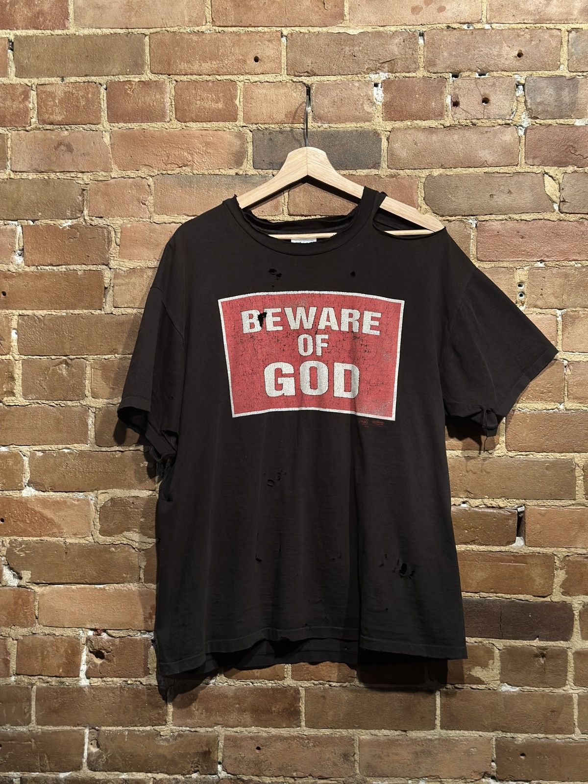 Band Tees × Marilyn Manson × Vintage Marilyn Manson Beware Of God