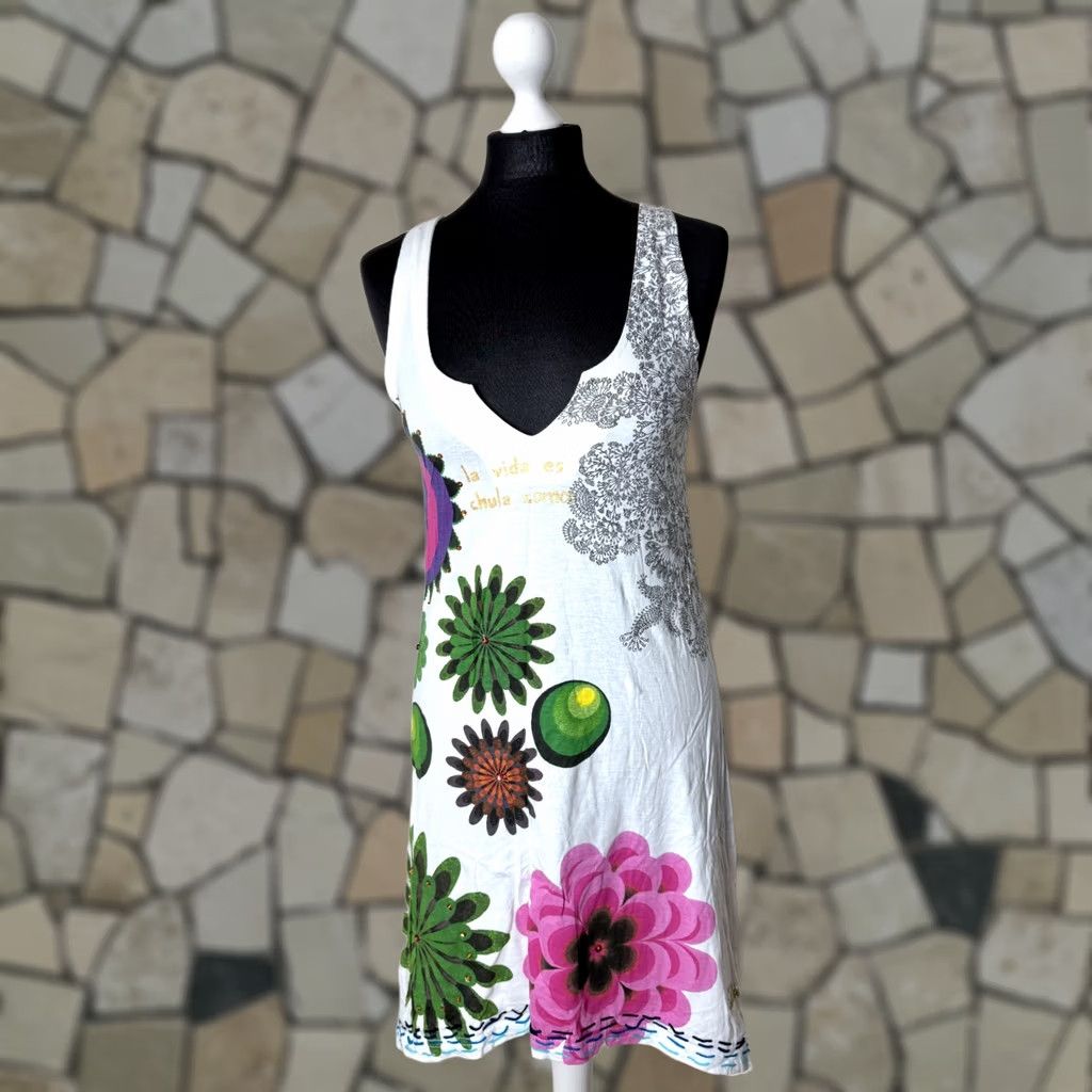 Desigual Desigual white shirt tunic womens M Size M / US 6-8 / IT 42-44 - 1 Thumbnail