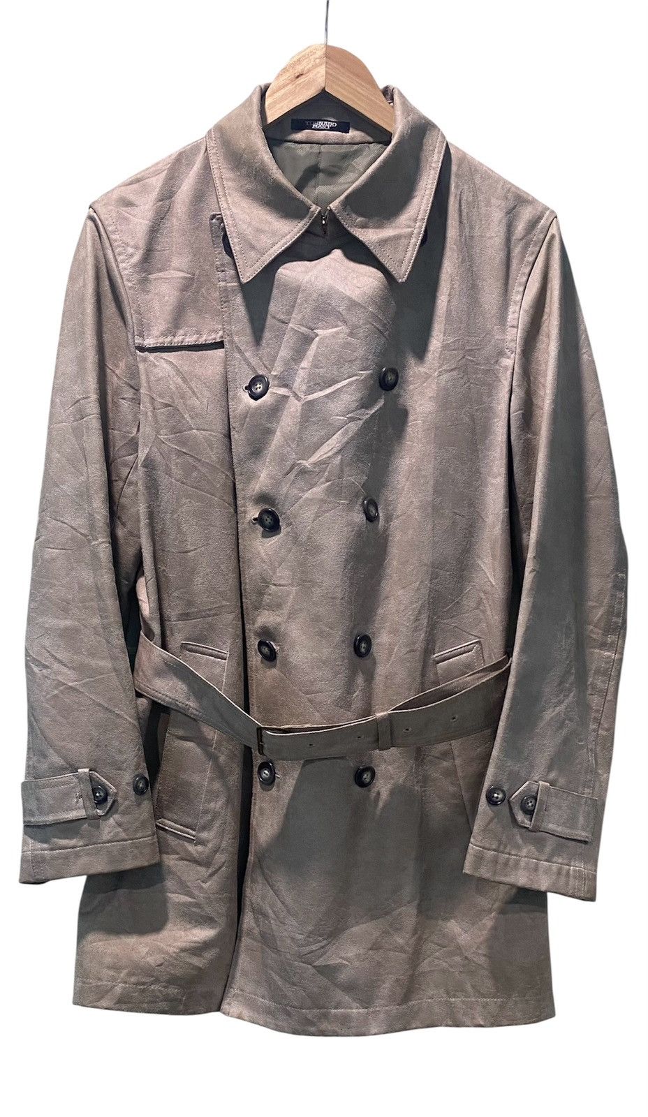Tornado Mart Tornado Mart Suede Double Breasted Jacket Size US L / EU 52-54 / 3 - 2 Thumbnail