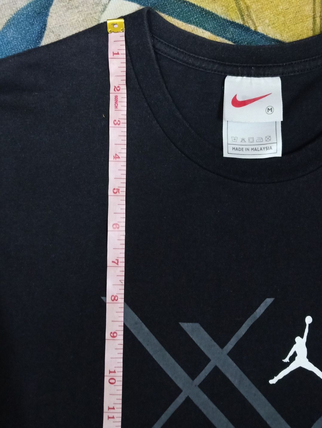 Jordan Brand × Nike × Vintage Vintage NIKE Jordan T-shirt Size US M / EU 48-50 / 2 - 17 Thumbnail