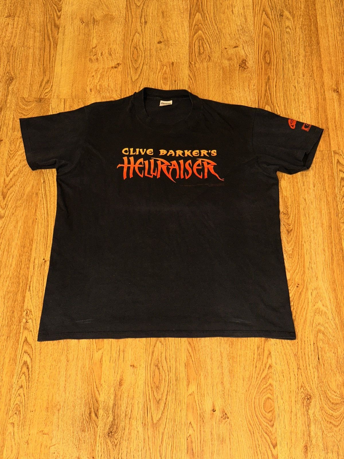 Anime VTG 1990 Clive Barker Hellraiser Horror Tee Pinhead Comic LG Size US L / EU 52-54 / 3 - 8 Thumbnail