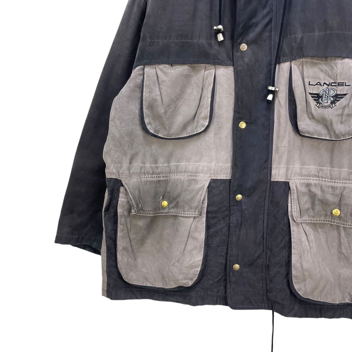 Japanese Brand × Lancel × Vintage 💥Vintage Lancel Hooded Jacket Size US M / EU 48-50 / 2 - 4 Thumbnail