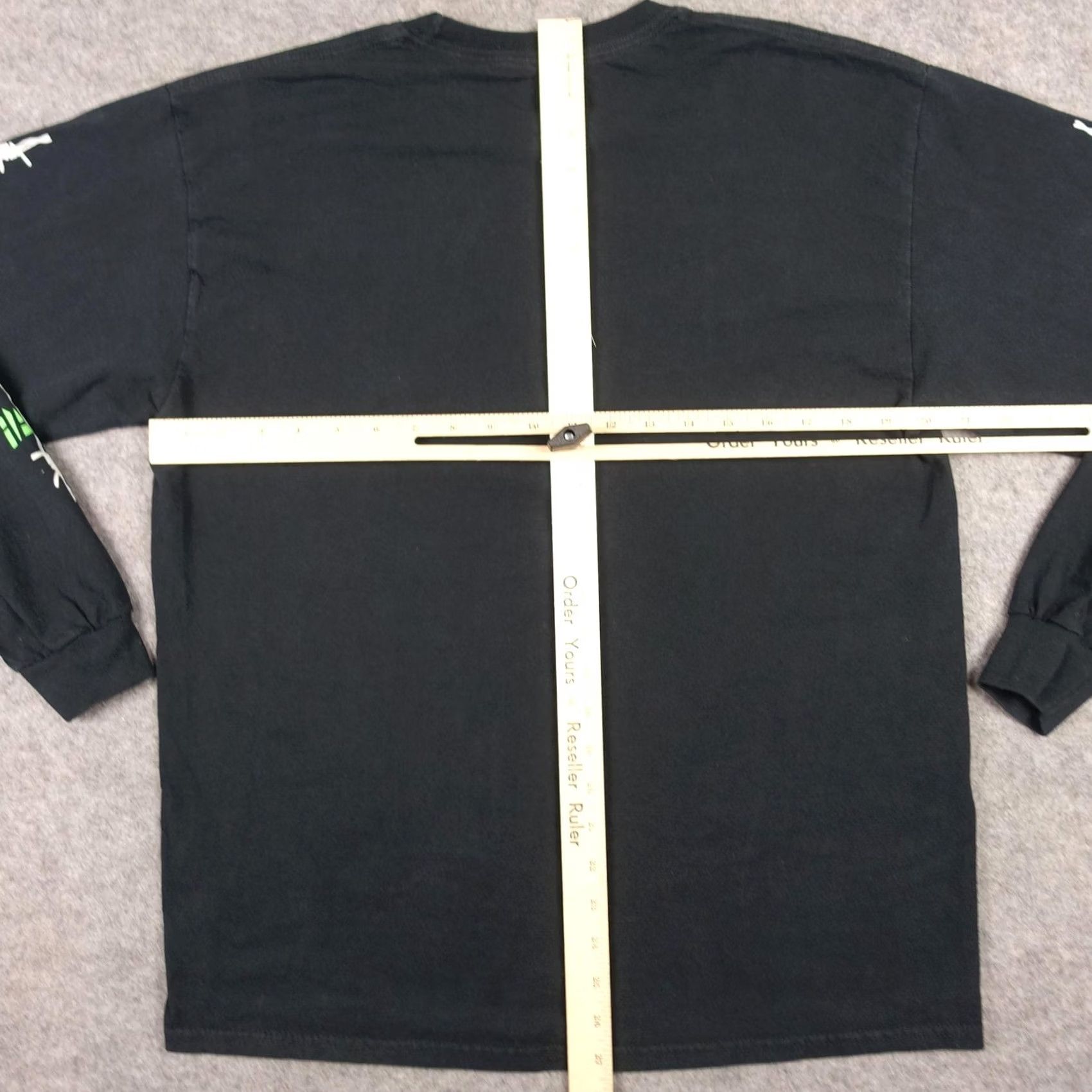 Vintage Insomniac Shirt Mens Large Black HARD Barbed Wire Graphic Long Sleeve EDM Tee Size US L / EU 52-54 / 3 - 7 Thumbnail