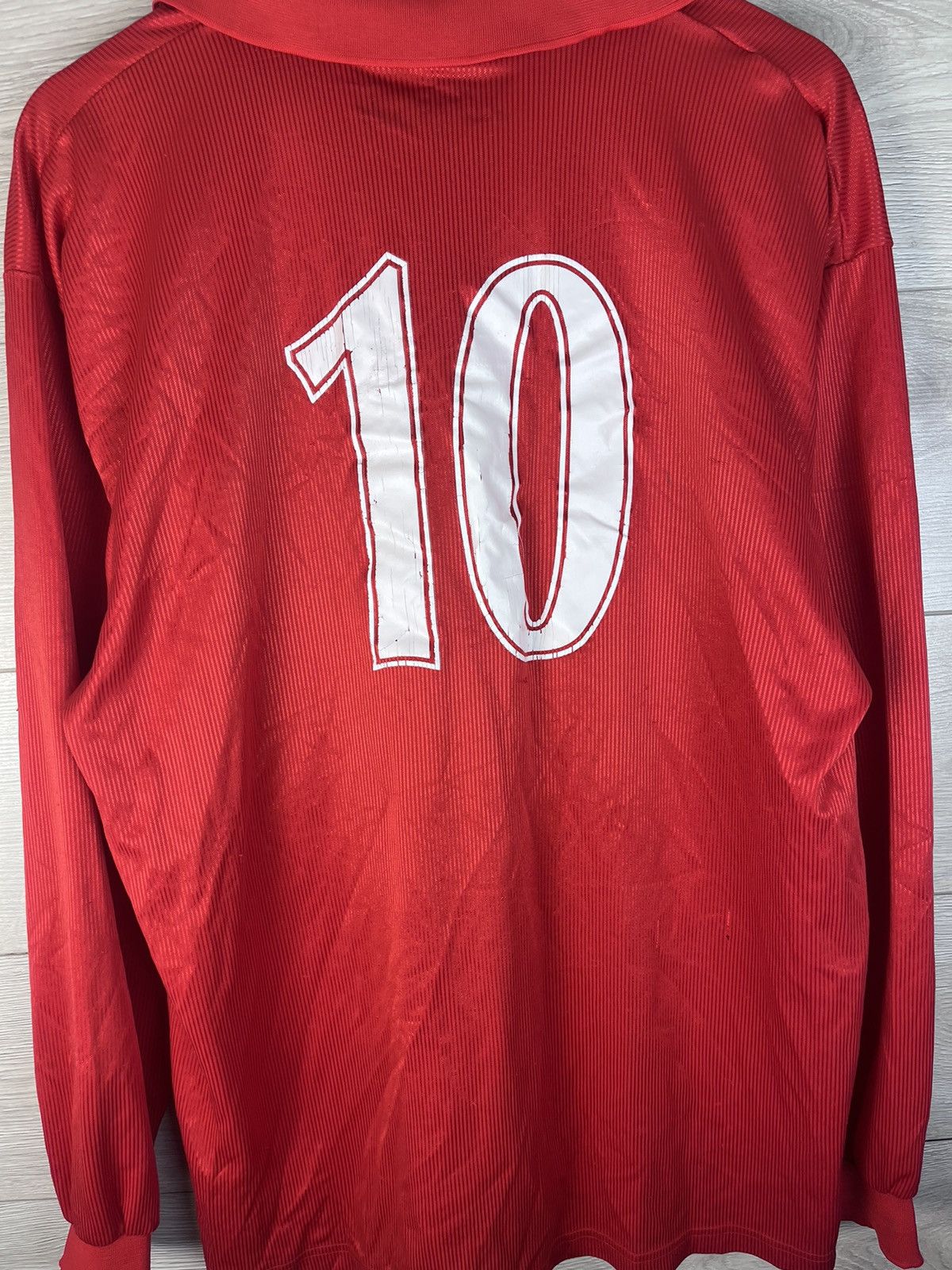 Vintage Vintage mens long sleeve soccer jersey Corwea F.C Jegea Size US XL / EU 56 / 4 - 18 Thumbnail