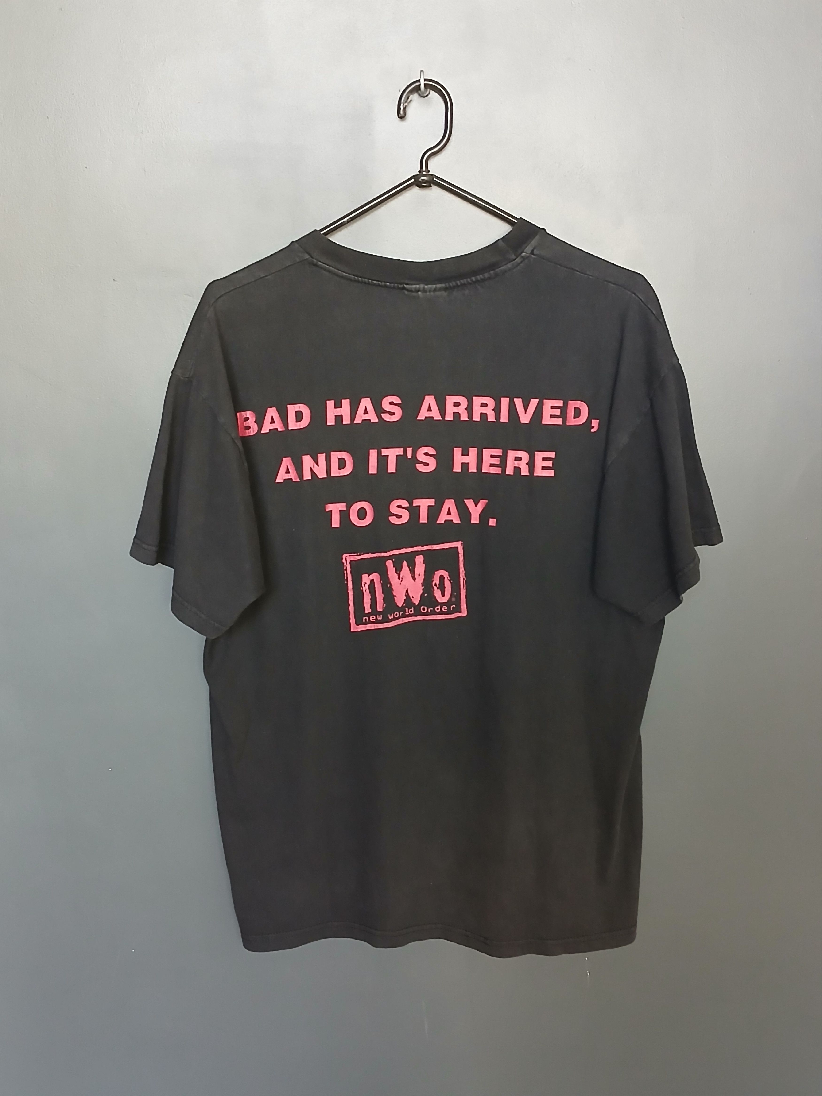 Vintage × WWE × WWF Vintage 1998 New World Order Wrestling T-Shirt Size US L / EU 52-54 / 3 - 2 Thumbnail
