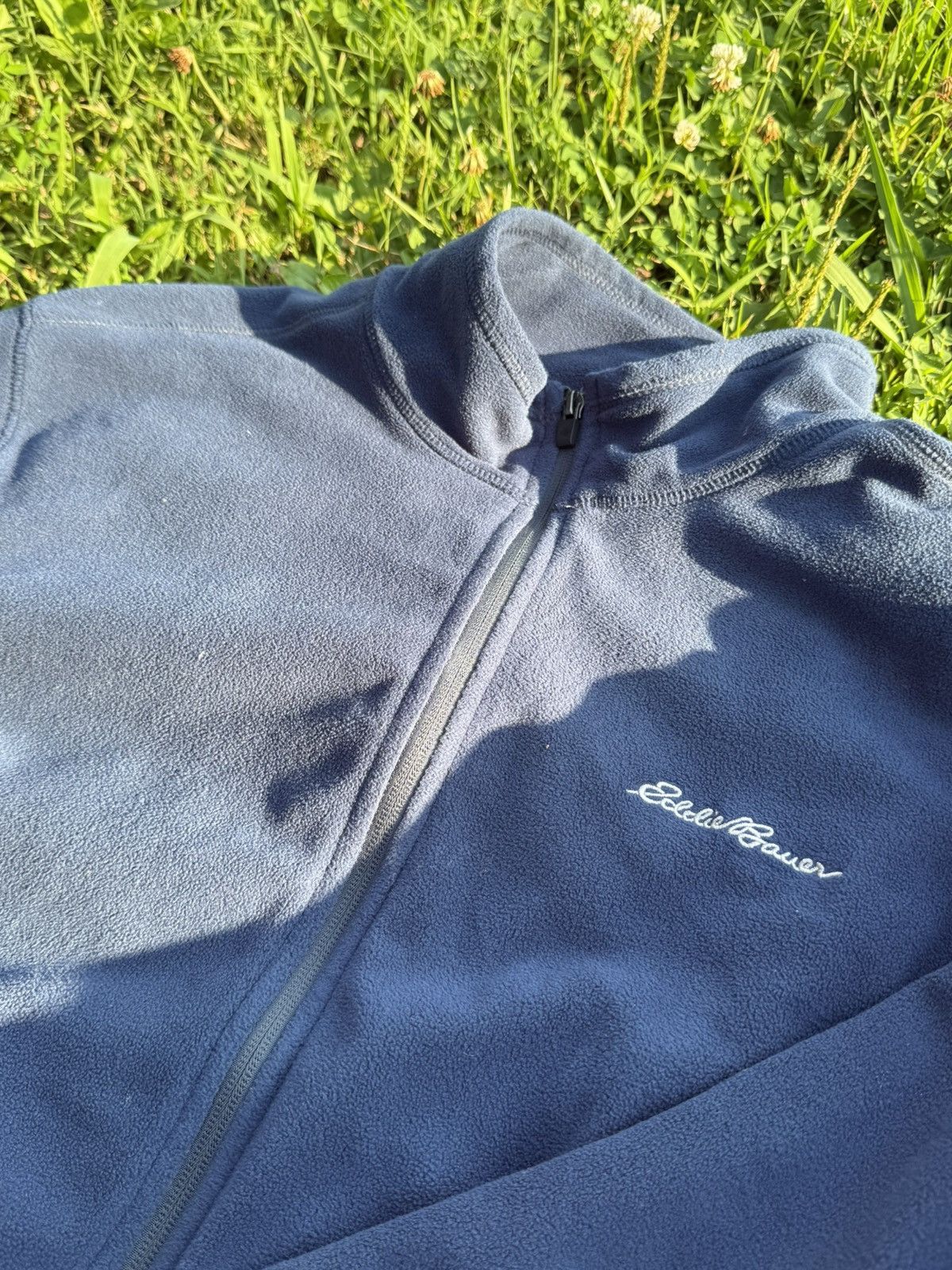 Eddie Bauer Eddie Bauer Zip Up Jacket ‘Navy’ Size US XL / EU 56 / 4 - 1 Thumbnail