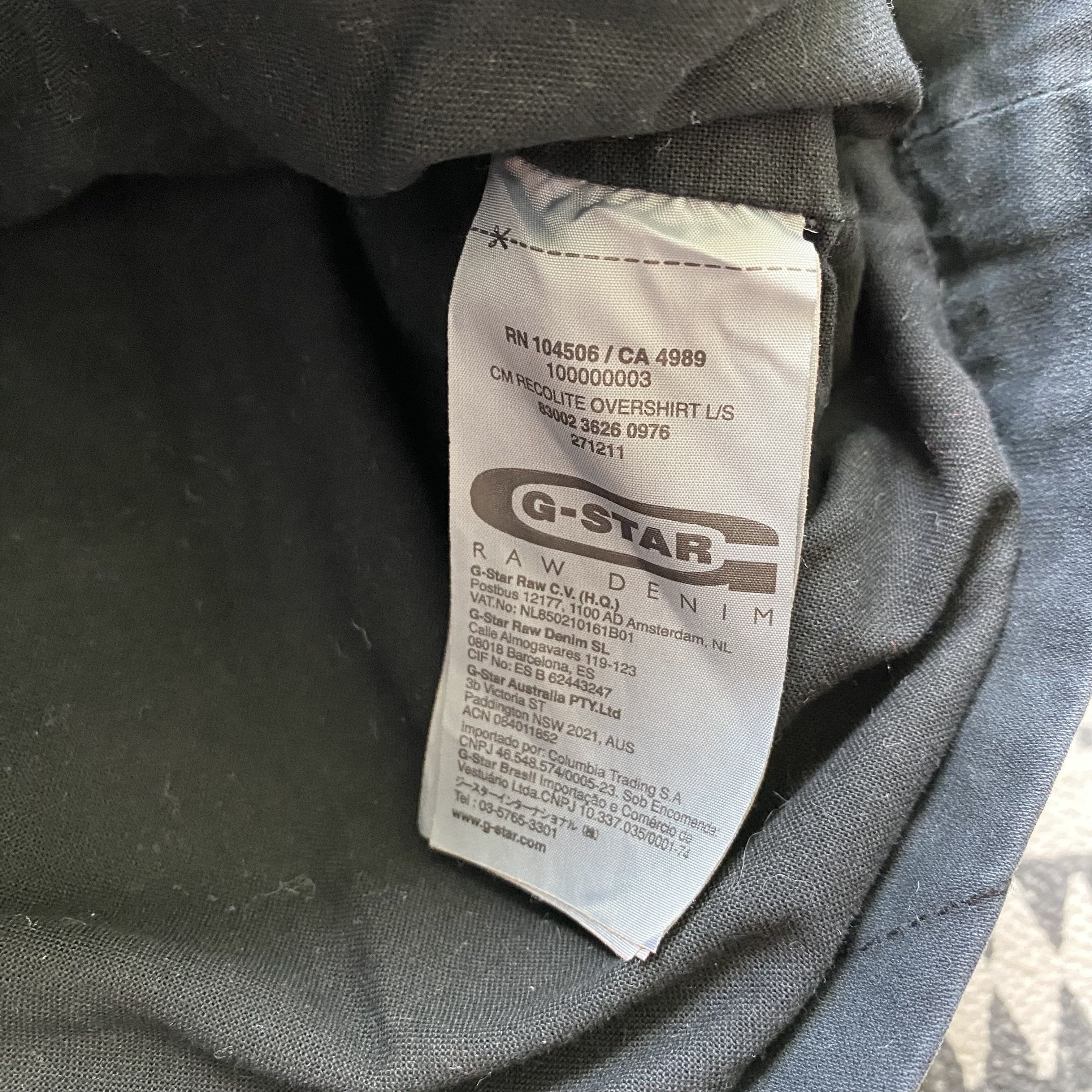 G-Star 🖤 Vintage Faded G-Star Raw jacket overshirt Avant-Garde Size US M / EU 48-50 / 2 - 8 Thumbnail