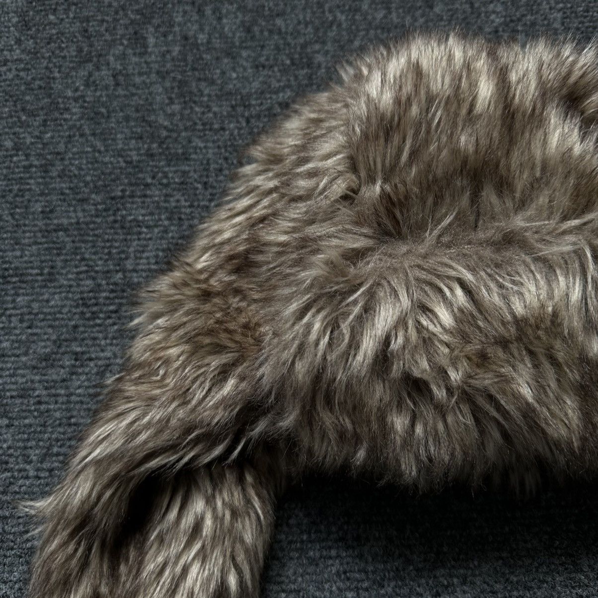 If Six Was Nine VTG Japanese Style Ushanka Faux Fur Hat Cap Y2K 00s USA Size ONE SIZE - 8 Thumbnail