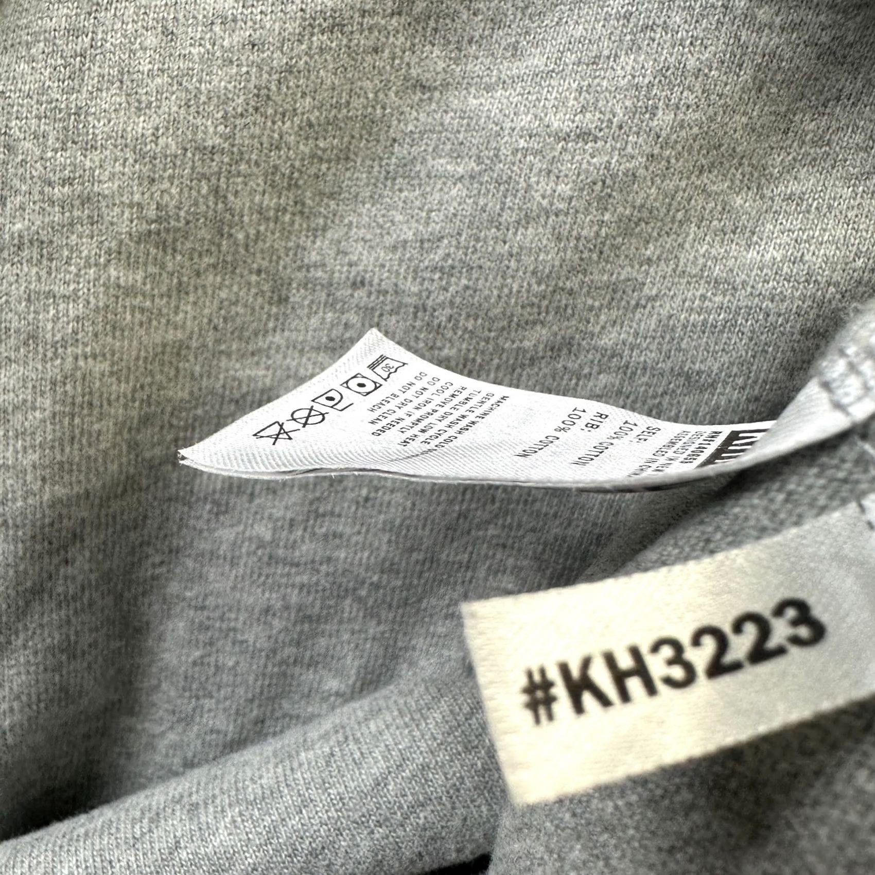 Kith KITH Shirt Mens Small Gray Classic Box Logo Long Sleeve Crew Neck Cotton T-Shirt Logo Vintage? No (2020s) - Men Size US S / EU 44-46 / 1 - 7 Thumbnail