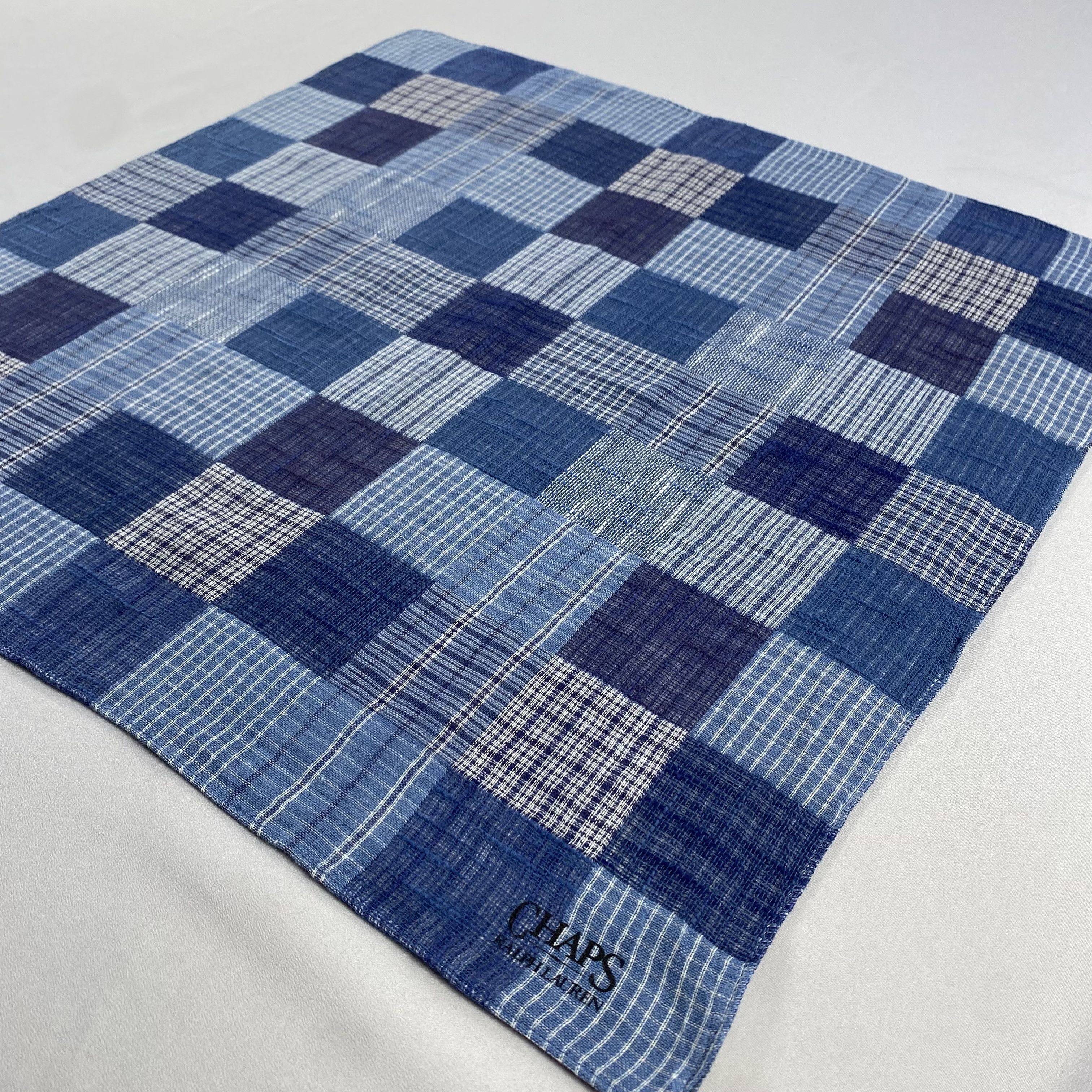 Chaps Ralph Lauren × Vintage Chaps Ralph Lauren Handkerchief / Neckerchief-P1638 Size ONE SIZE - 2 Thumbnail