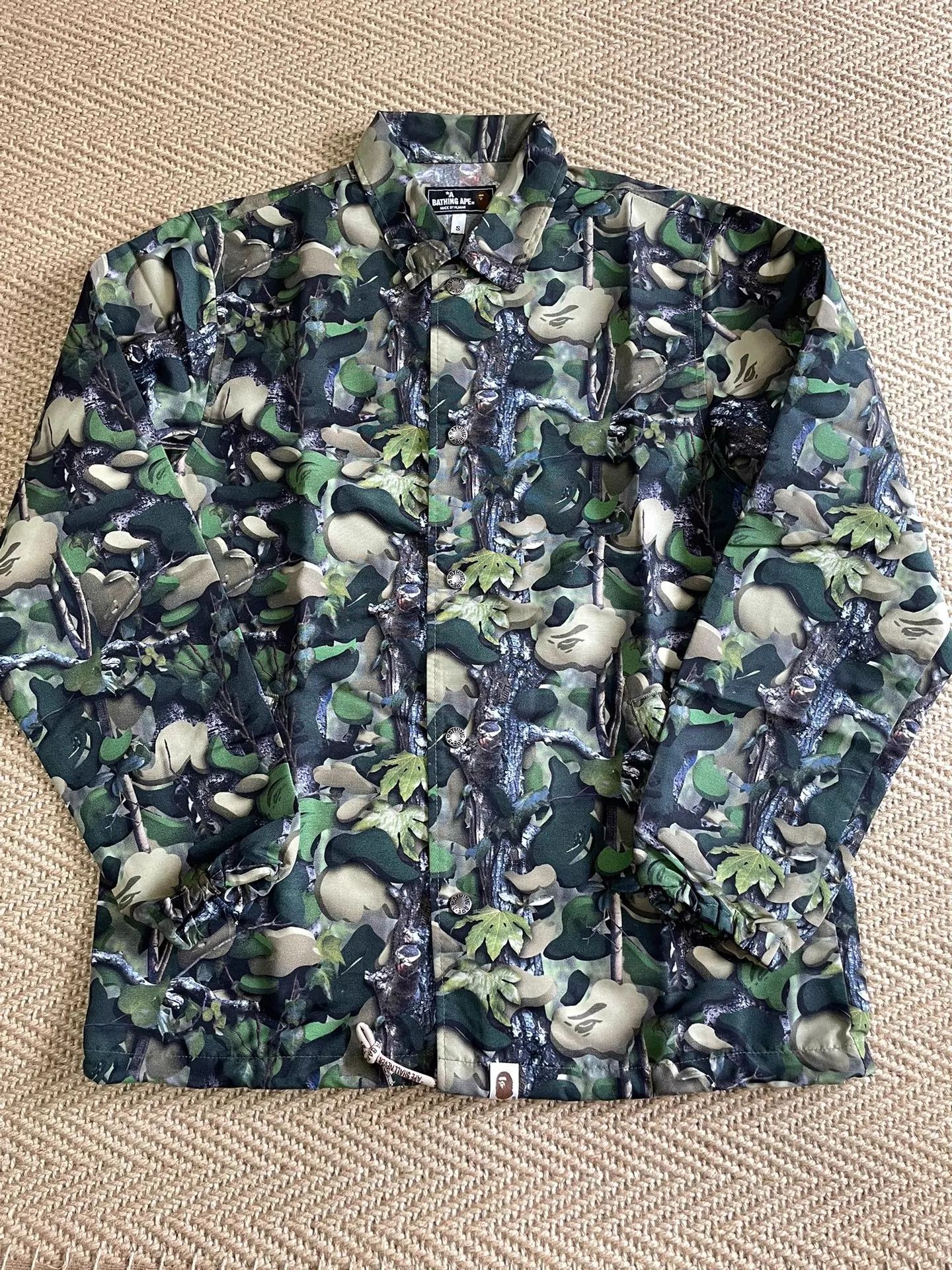 Bape BAPE Village Camo 3D Jungle Black Label Shirt S New Size US S / EU 44-46 / 1 - 1 Thumbnail