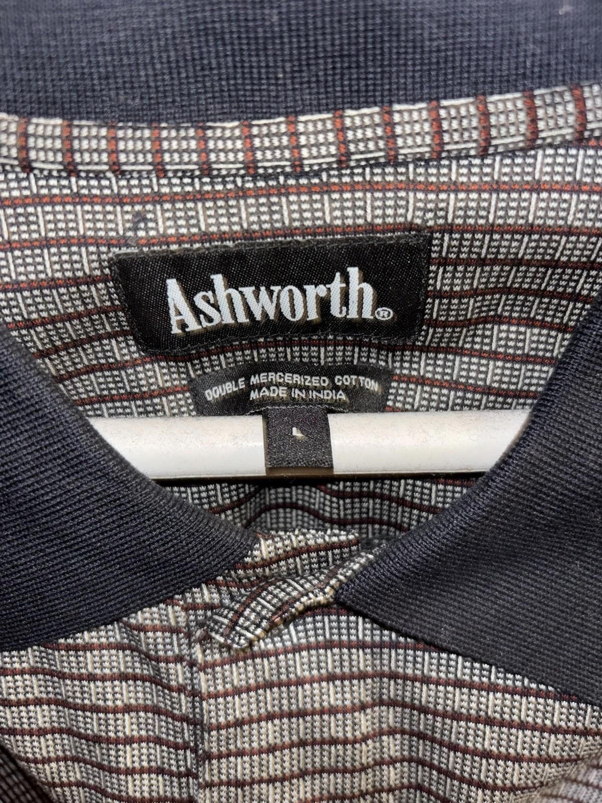 Ashworth Vintage Ashworth Golf Shirt Polo L Black Brown Preppy 90s Size US L / EU 52-54 / 3 - 3 Thumbnail