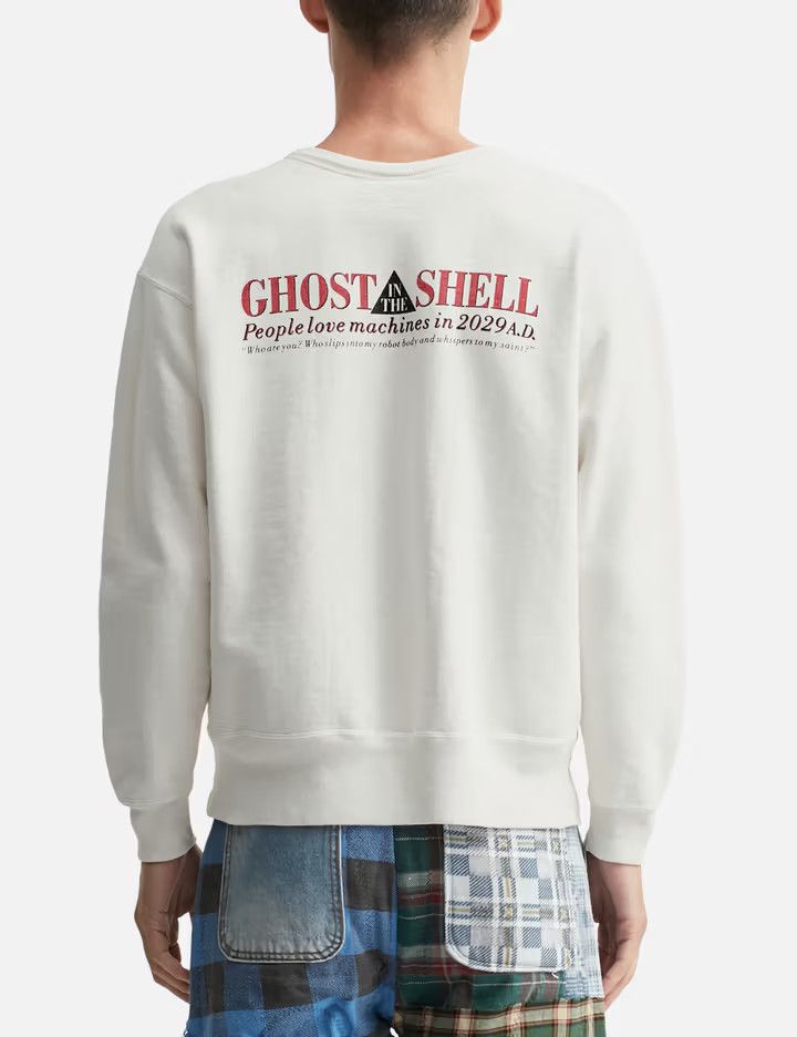 Saint Michael o1h1sh10525 Graphic Sweatshirt in White Size US S / EU 44-46 / 1 - 4 Thumbnail