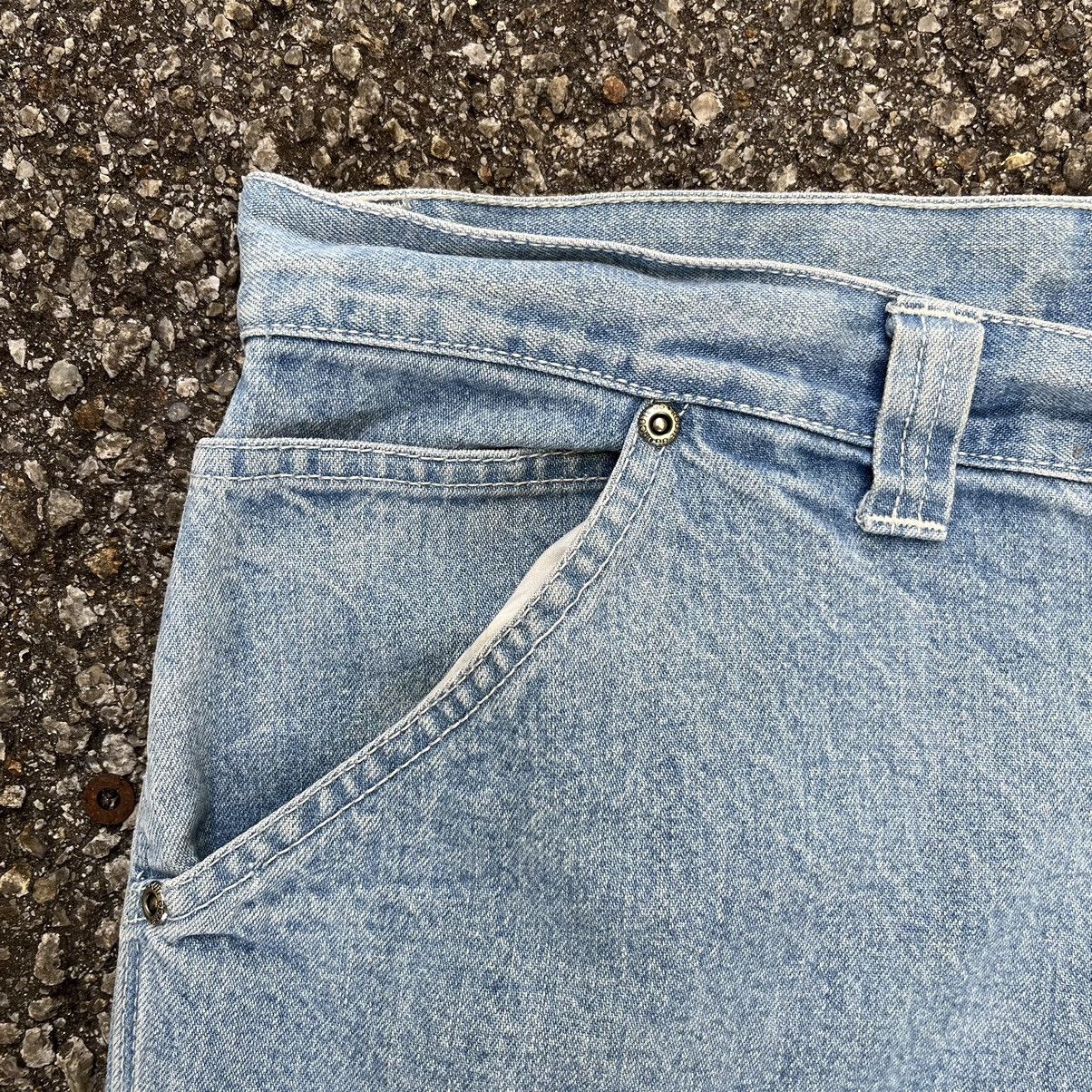 JNCO Crazy Vintage Y2K Baggy Carpenter Jeans Route 66 Denim Size US 40 / EU 56 - 6 Thumbnail