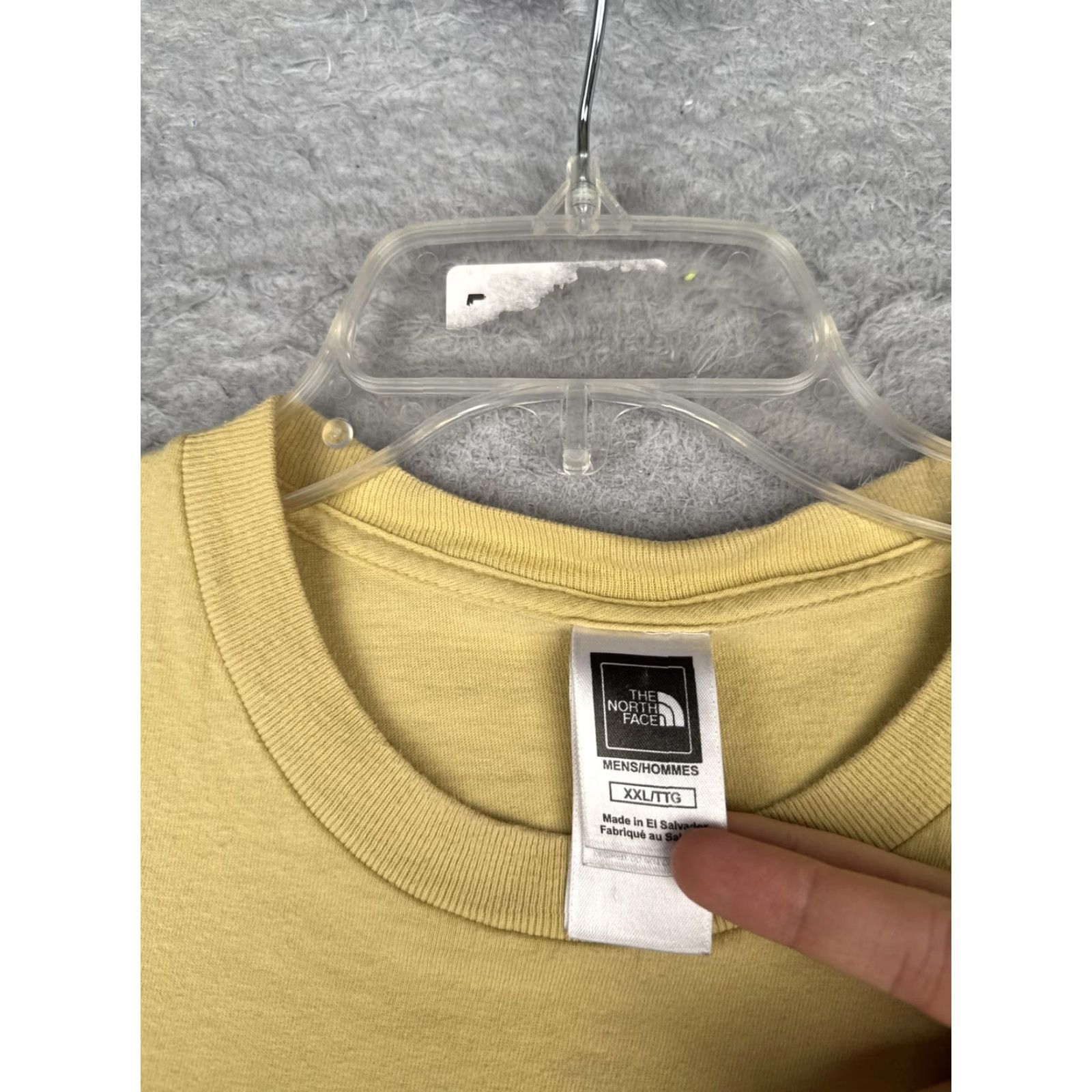 The North Face The North Face Shirt Mens 2XL Yellow Crew Neck Short Sleeve Graphic Tee Logo Size US XXL / EU 58 / 5 - 7 Thumbnail