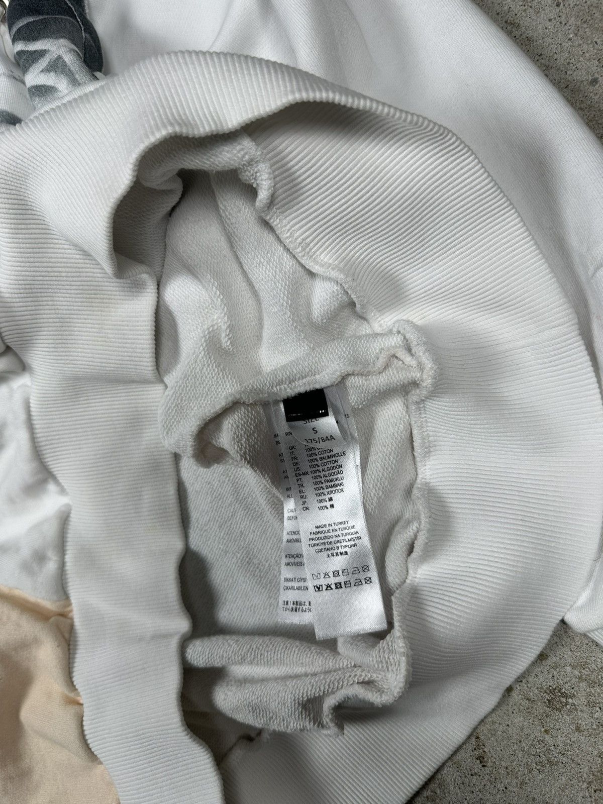 Diesel × Japanese Brand Diesel Psycho Archive Rave White Hoodie rare Size US M / EU 48-50 / 2 - 14 Thumbnail