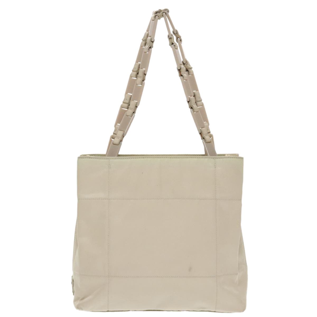 Prada -- Beige Canvas Handbag (Pre-Owned) Size ONE SIZE - 1 Thumbnail