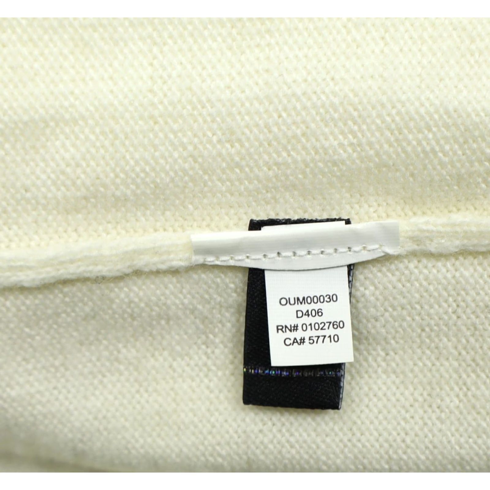 Vintage Kate Spade Women's Sweater Knit Rhinestone White M Size M / US 6-8 / IT 42-44 - 7 Thumbnail