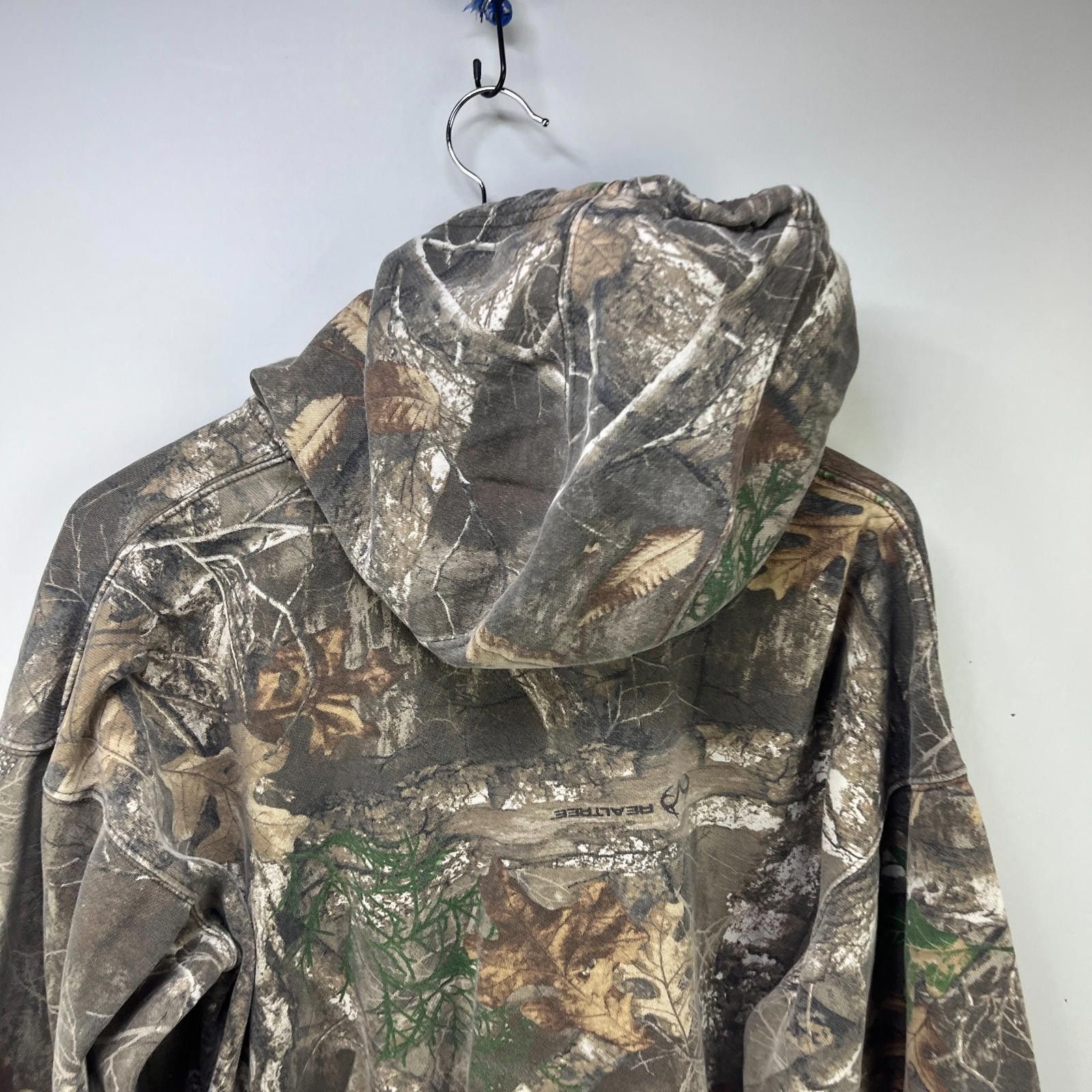 Vintage Vintage Real Tree Camo Hoodie XL 2XL Size US XL / EU 56 / 4 - 9 Thumbnail