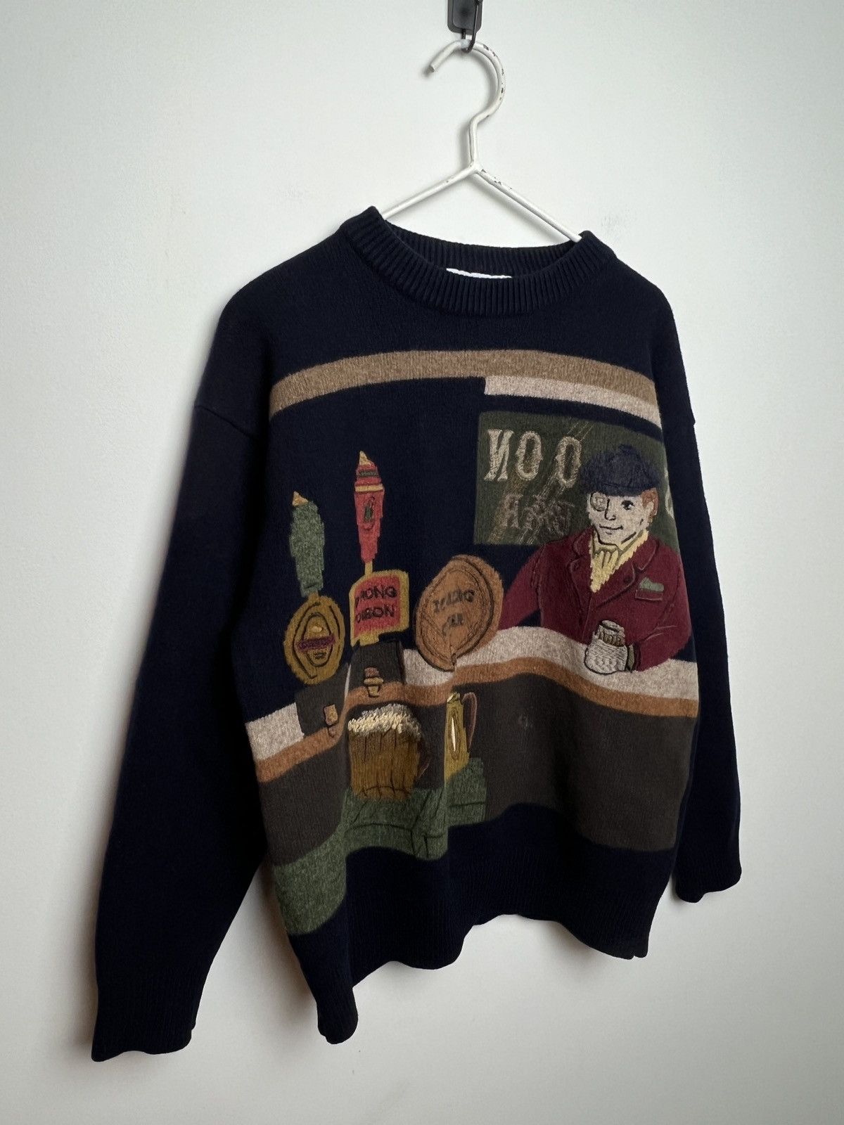 Iceberg iceberg y2k bar friday sweater y2k vintage s-m Size US M / EU 48-50 / 2 - 5 Thumbnail