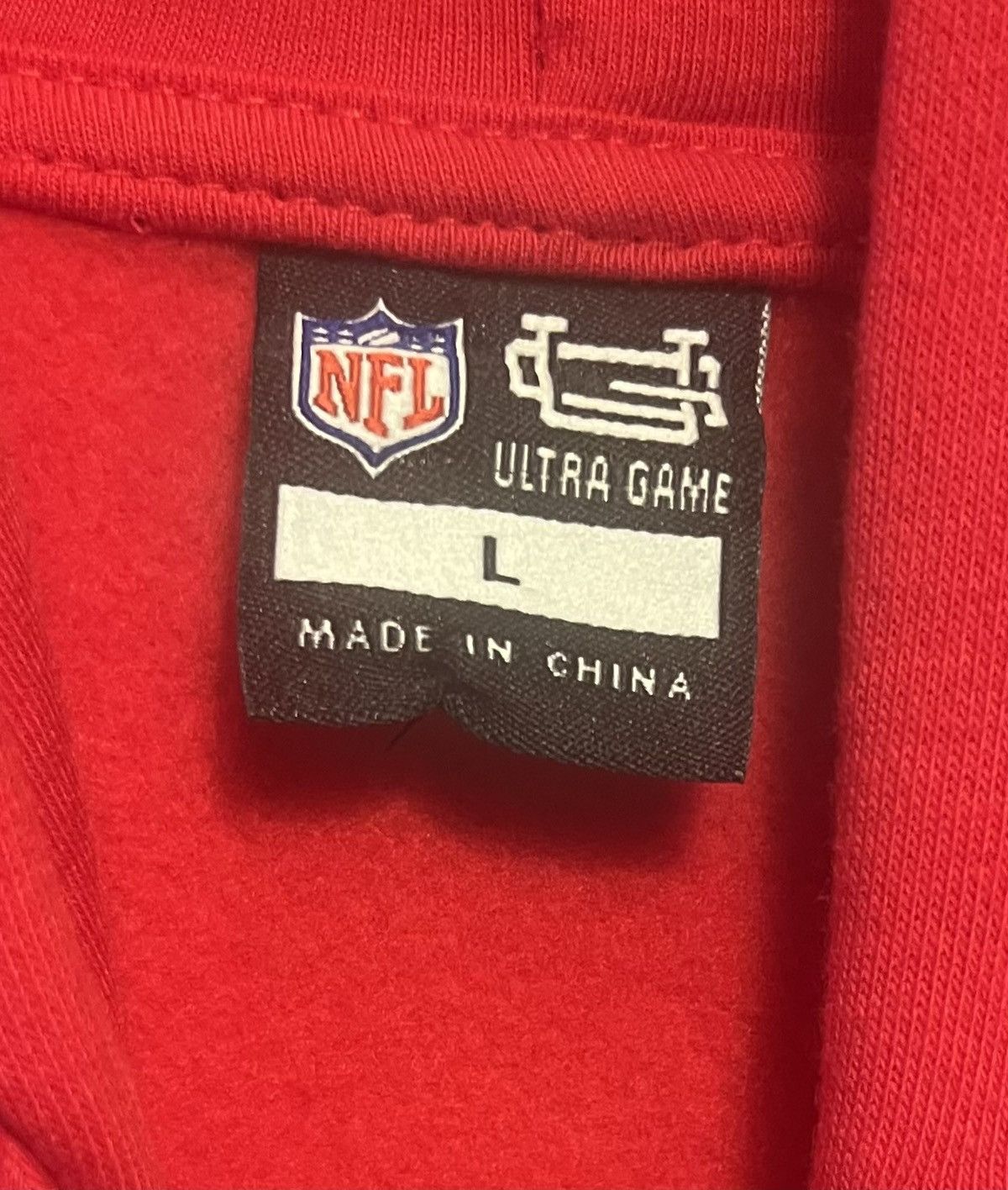 NFL Authentic New England Patriots NFL Ultra Game red hoodie L Size US L / EU 52-54 / 3 - 3 Thumbnail