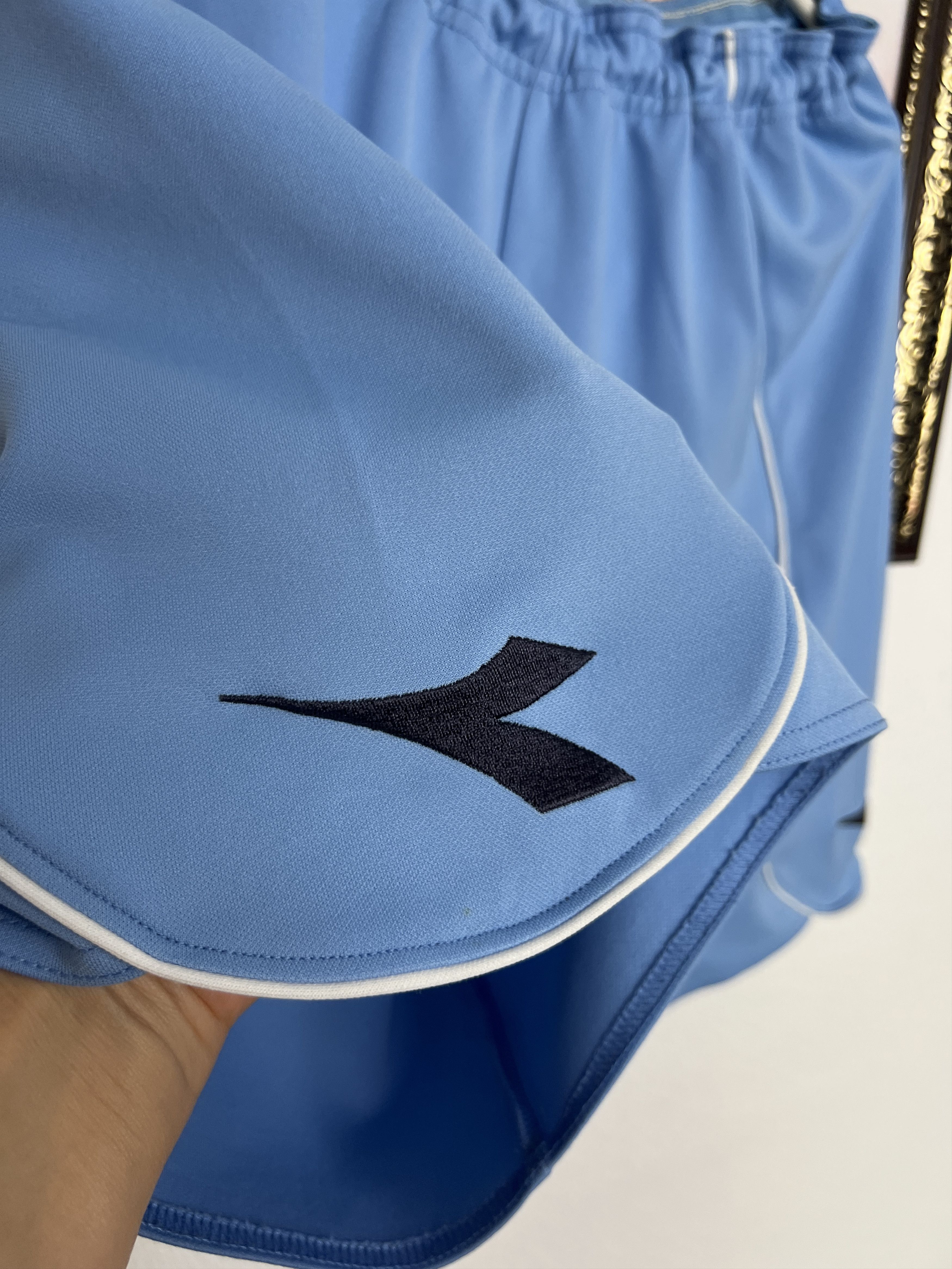 Nike Vintage Diadora Napoli Football Shorts Soccer Athletic Rare Size US 34 / EU 50 - 5 Thumbnail