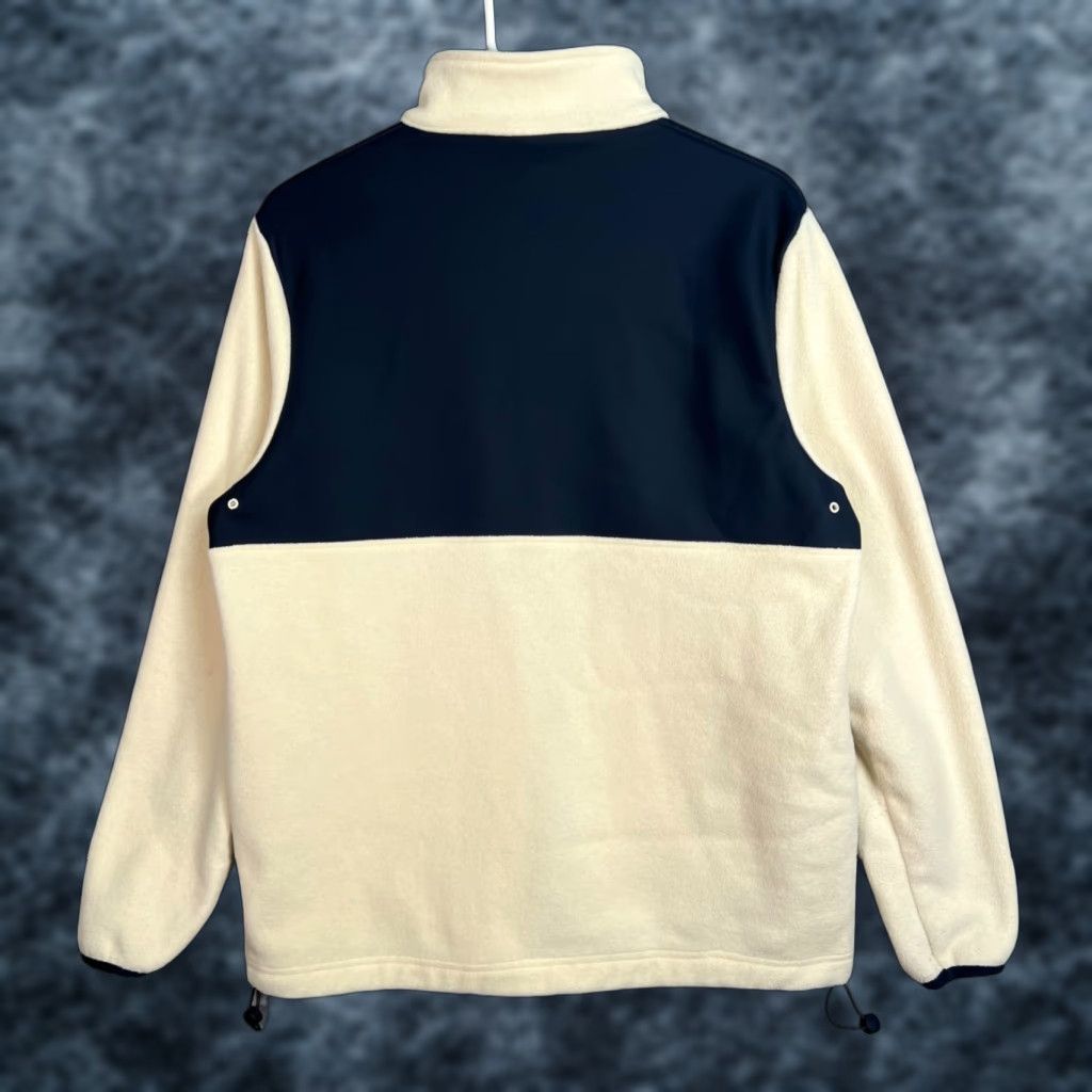 Rains Rains Jacket S Beige & Black Fleece Full Zip Mens XS / S Windbreaker Velour? Size US S / EU 44-46 / 1 - 1 Thumbnail