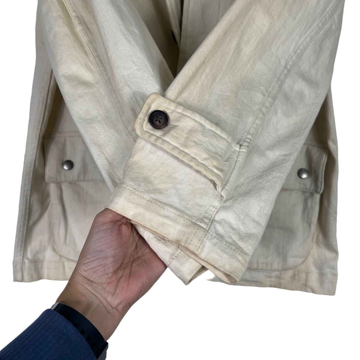 go slow caravan 🔥 GO SLOW CARAVAN DUCK CANVAS MOUNTAIN JACKET Size US S / EU 44-46 / 1 - 14 Thumbnail